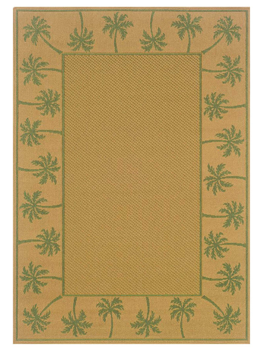 Oriental Weavers LANAI 606G6 Beige Outdoor Machinemade Rug