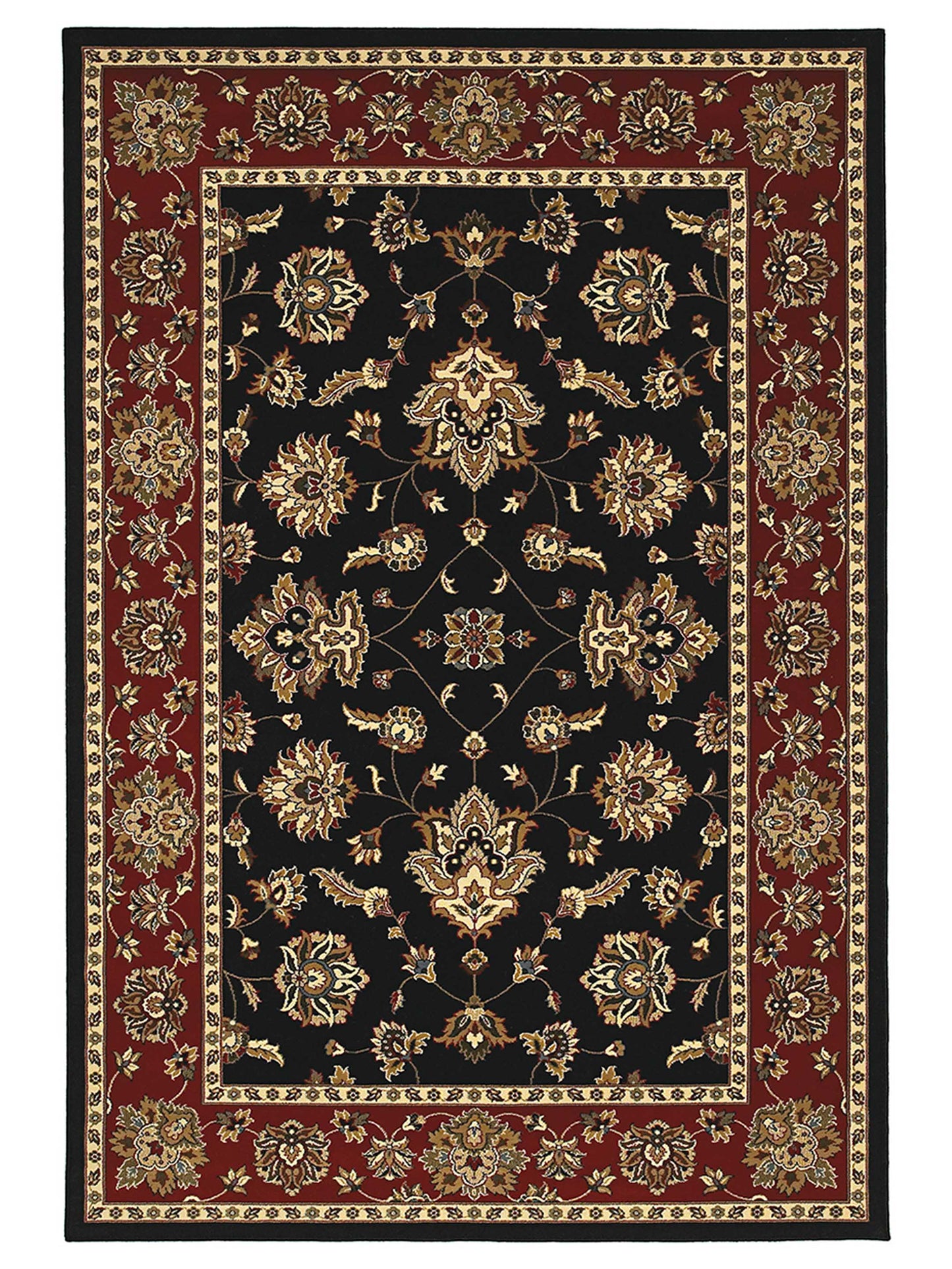 Oriental Weavers ARIANA 623M3 Black Traditional Machinemade Rug