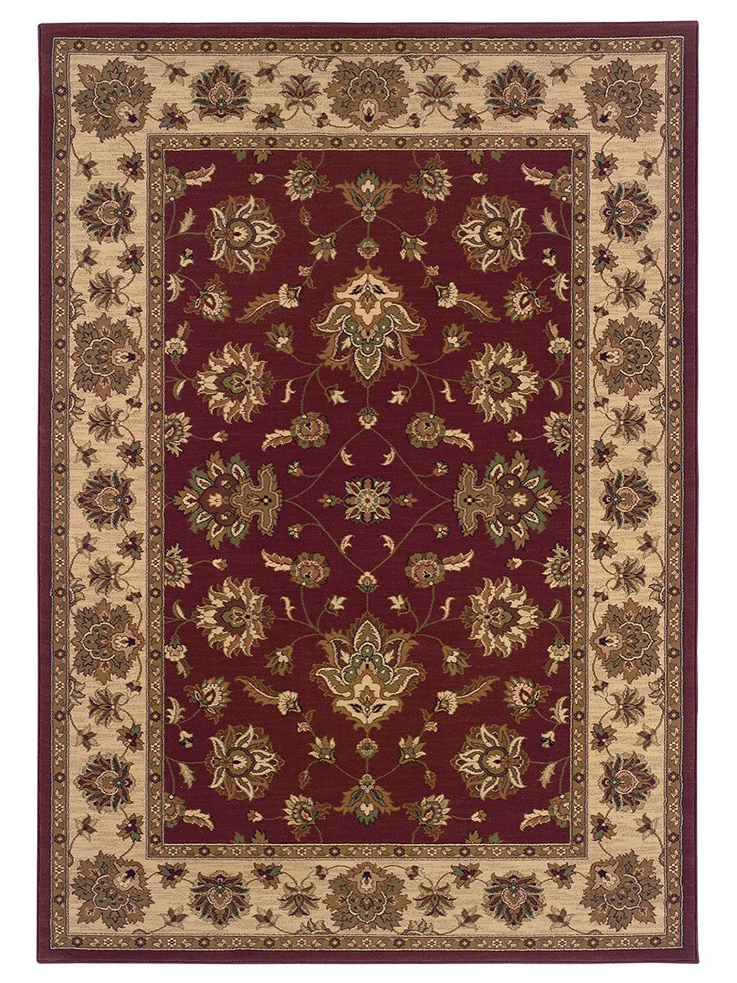 Oriental Weavers ARIANA 623V3 Red Traditional Machinemade Rug