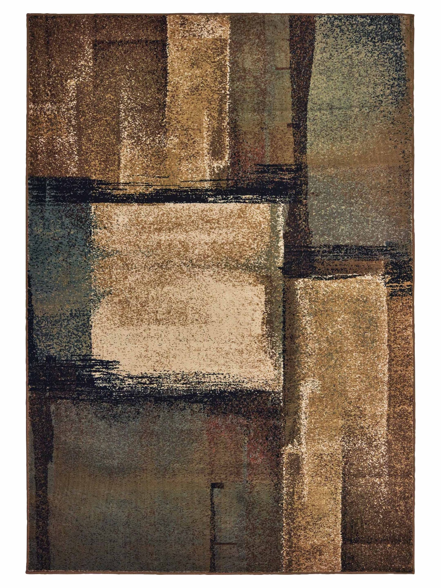 Oriental Weavers Laurel 6241A Brown Contemporary Machinemade Rug