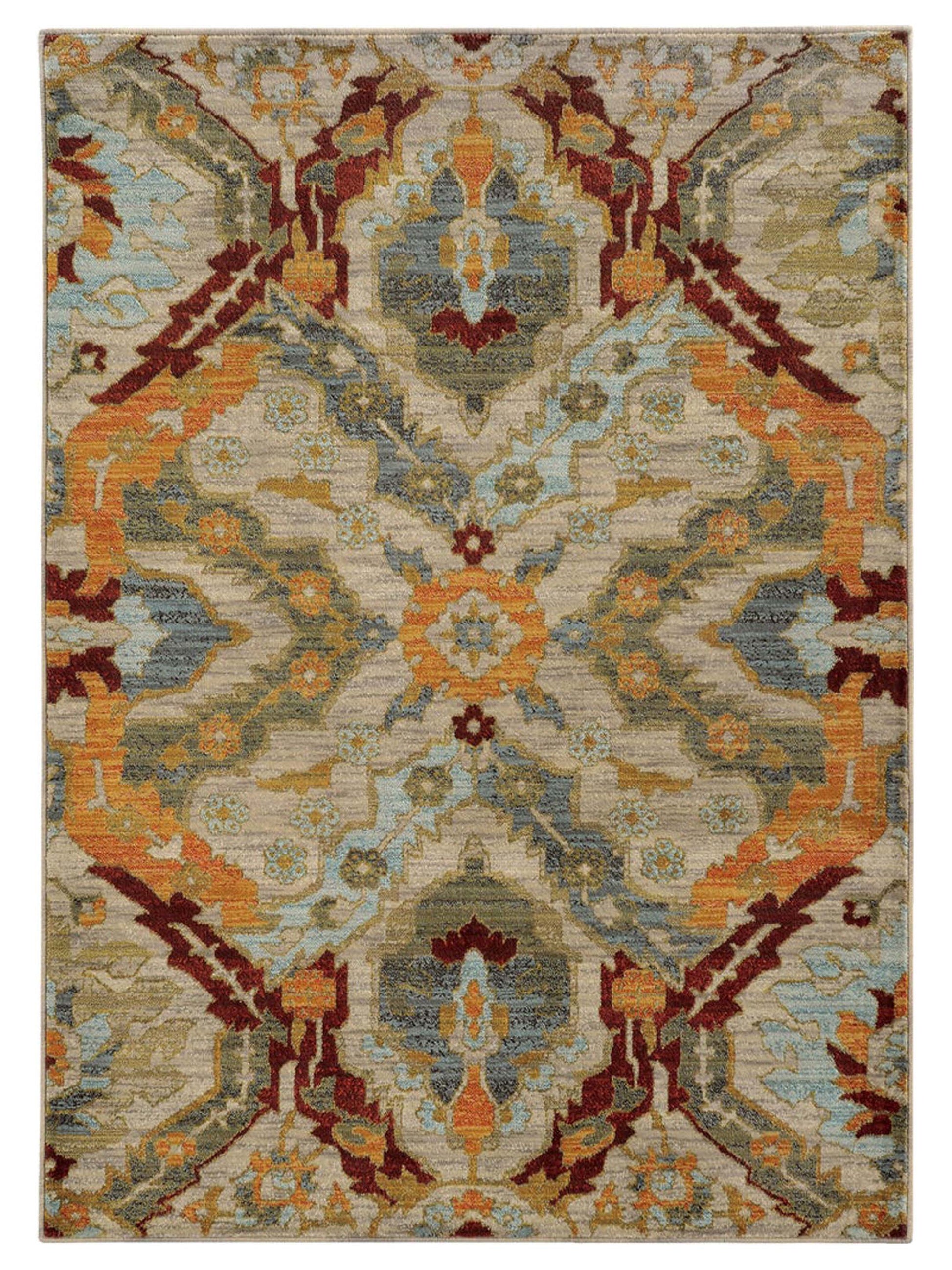 Oriental Weavers SEDONA 6357A Beige Casual Machinemade Rug