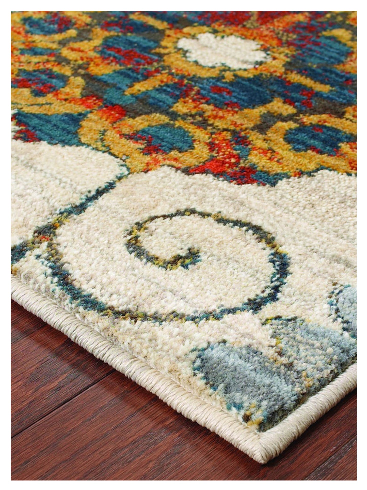 Oriental Weavers SEDONA 6361A Ivory Multi Casual Machinemade Rug