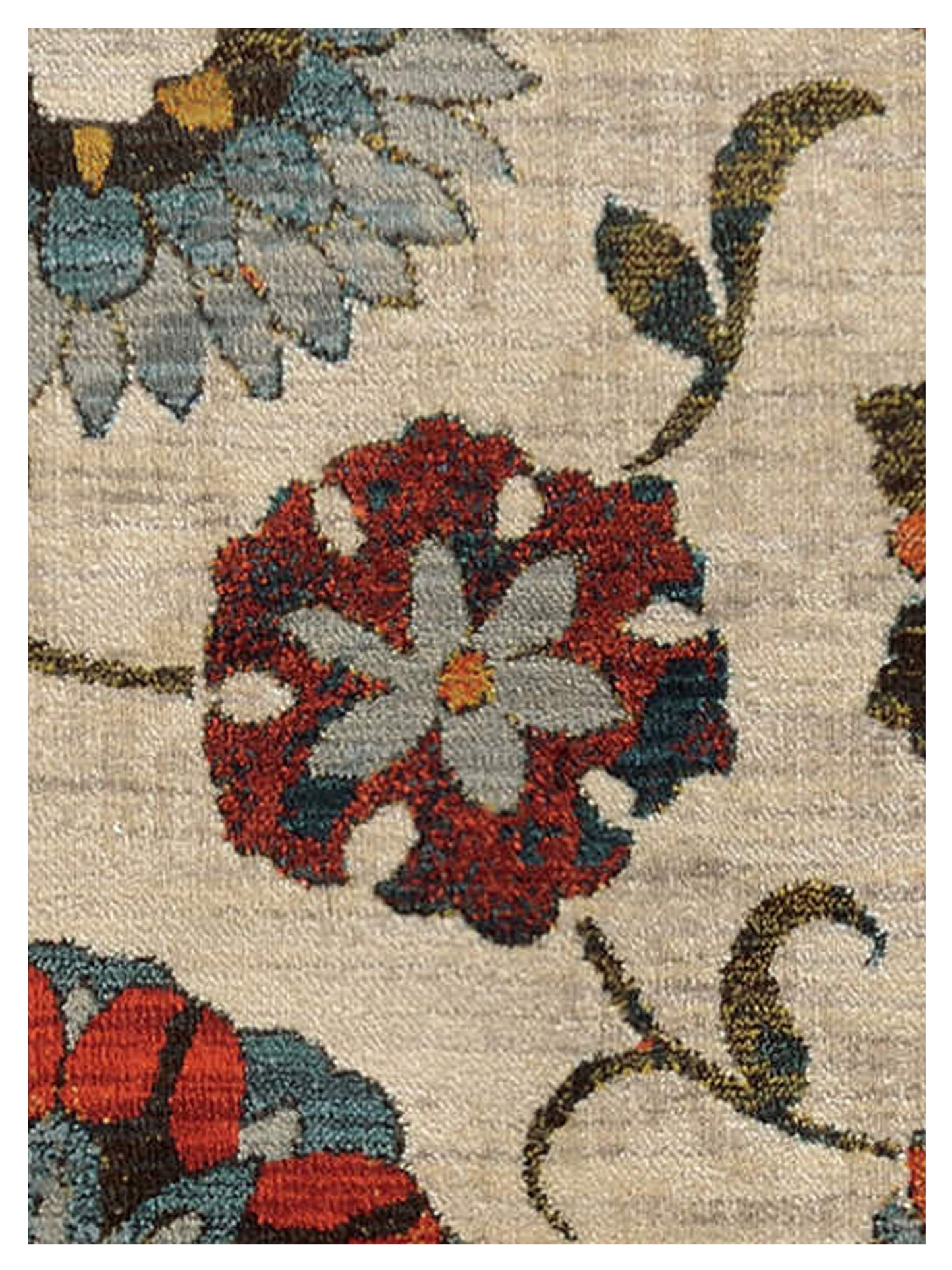 Oriental Weavers SEDONA 6361A Ivory Multi Casual Machinemade Rug