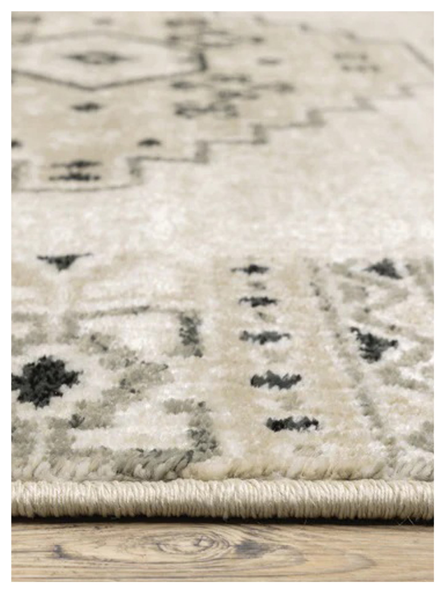 Oriental Weavers GEORGIA 643A0 Ivory Grey Casual Machinemade Rug