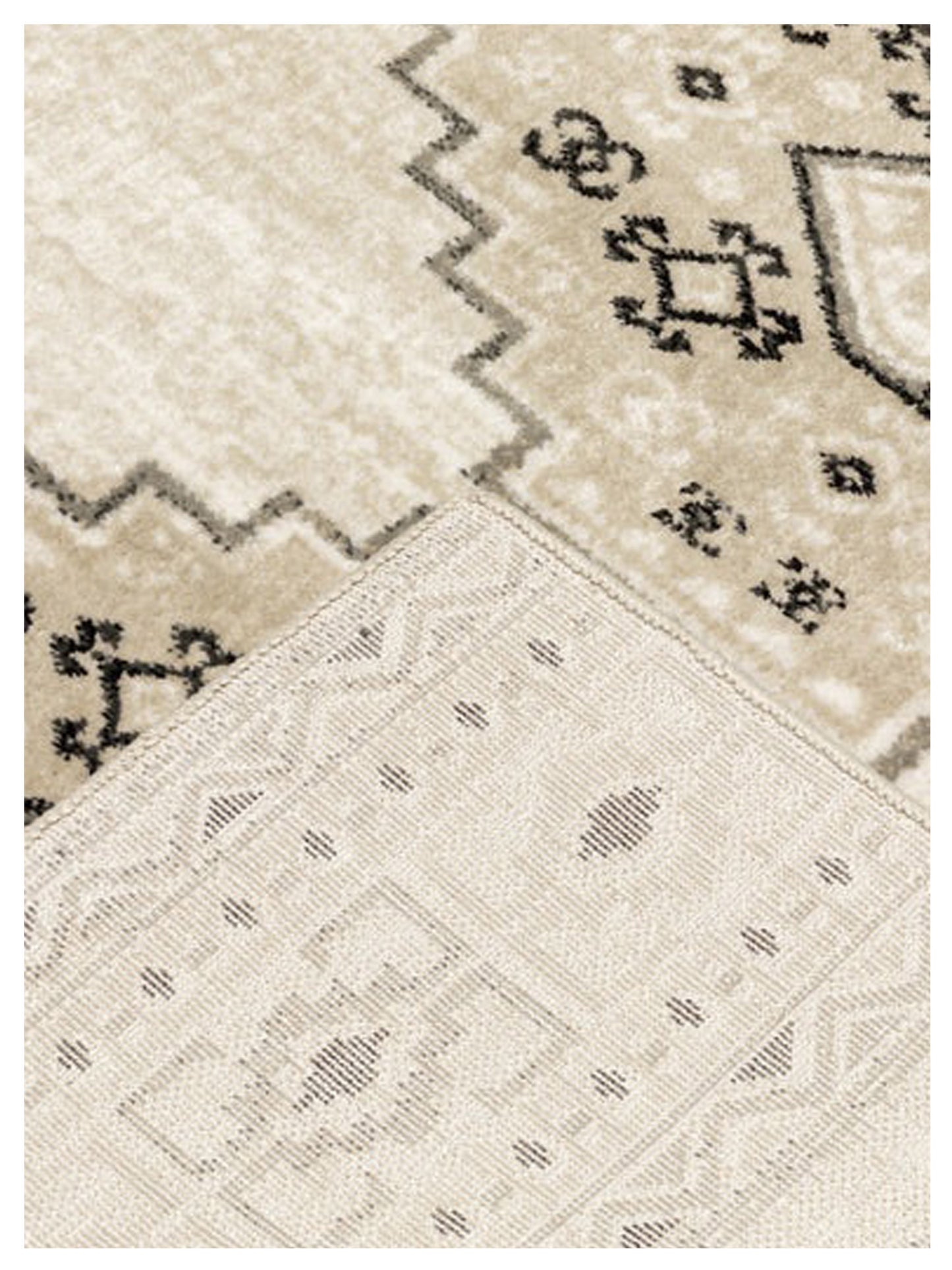 Oriental Weavers GEORGIA 643A0 Ivory Grey Casual Machinemade Rug