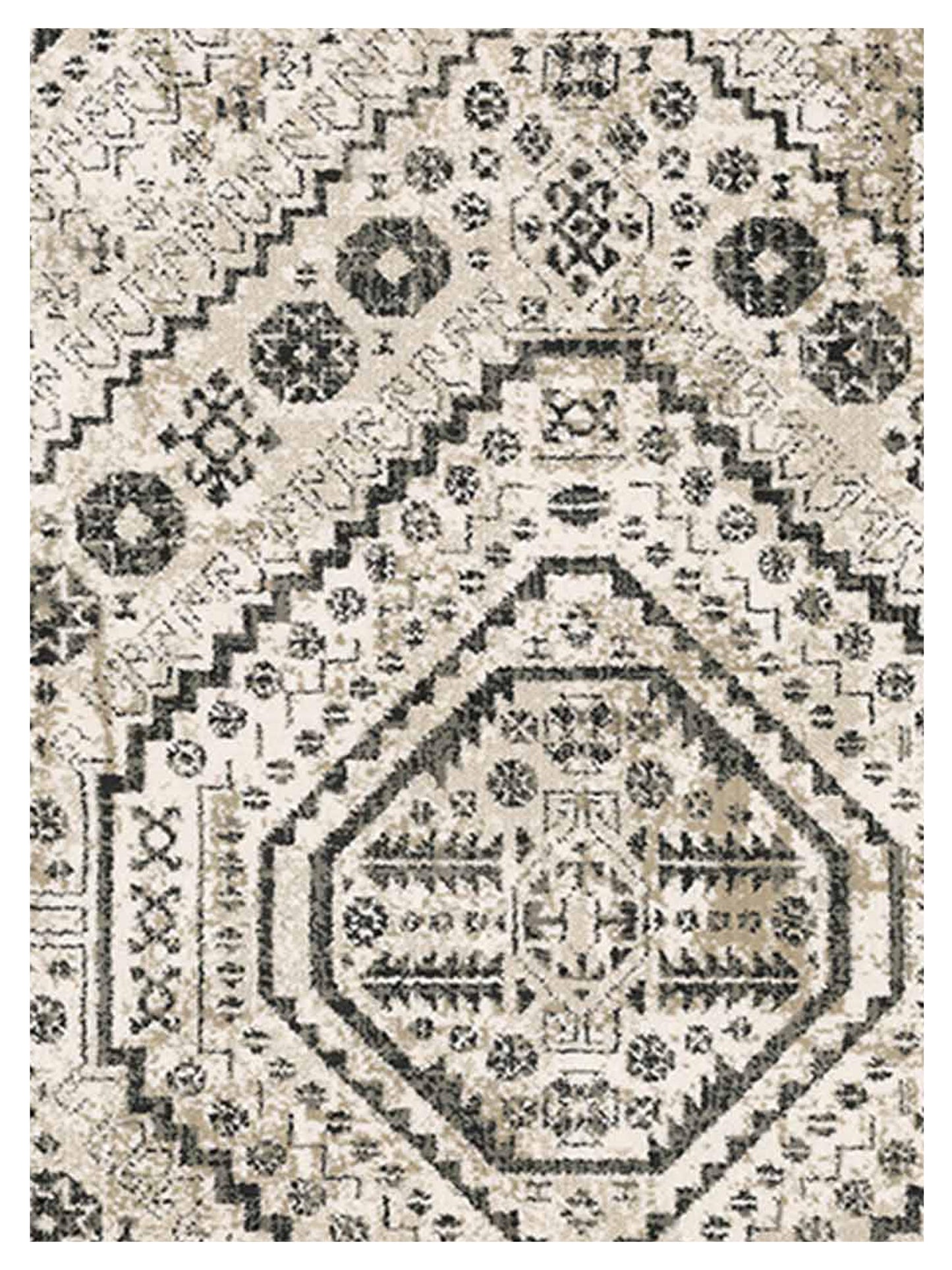 Oriental Weavers GEORGIA 659C0 Ivory Grey Traditional Machinemade Rug