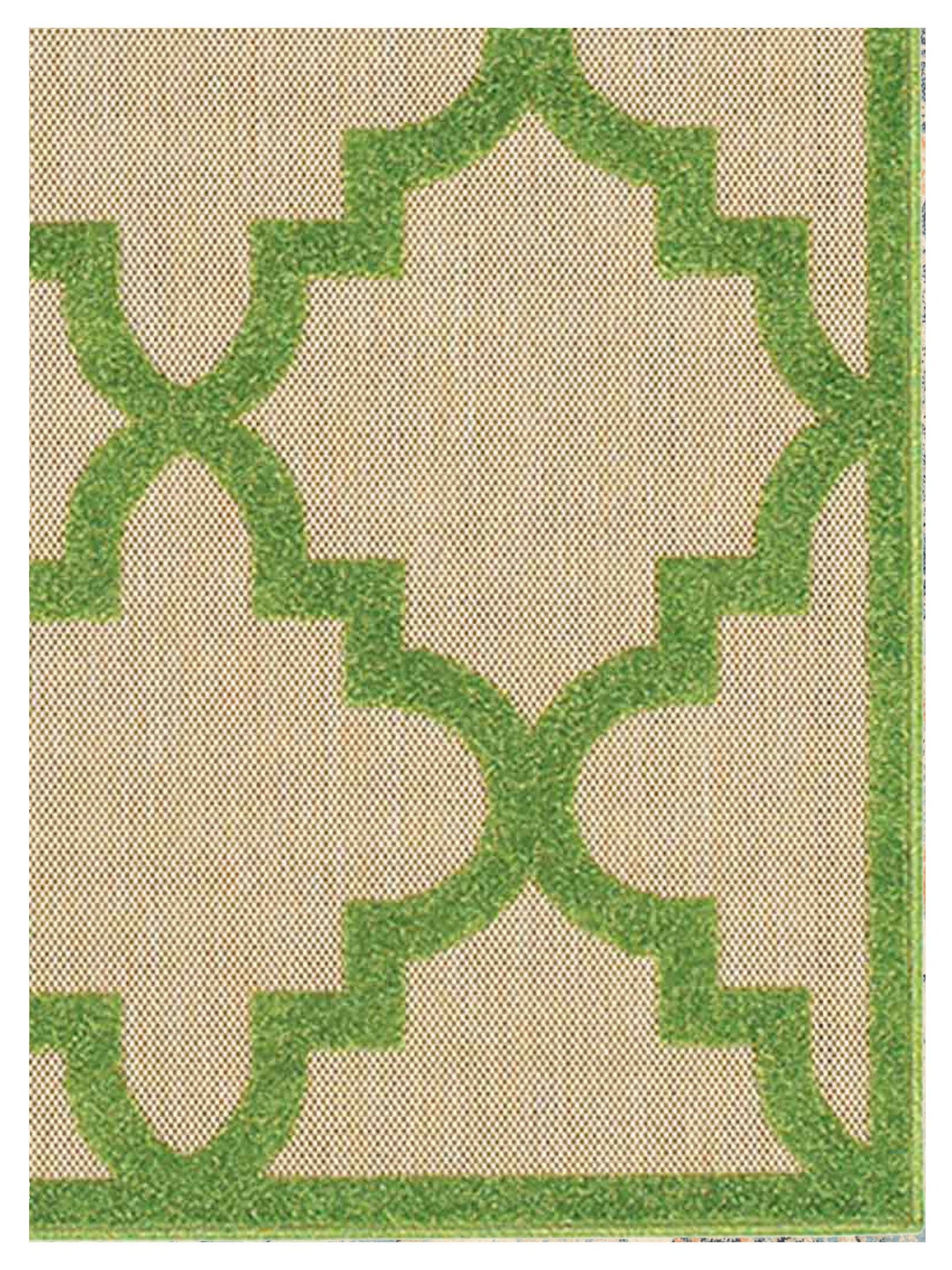 Oriental Weavers CAYMAN 660F9 Sand Green Outdoor Machinemade Rug