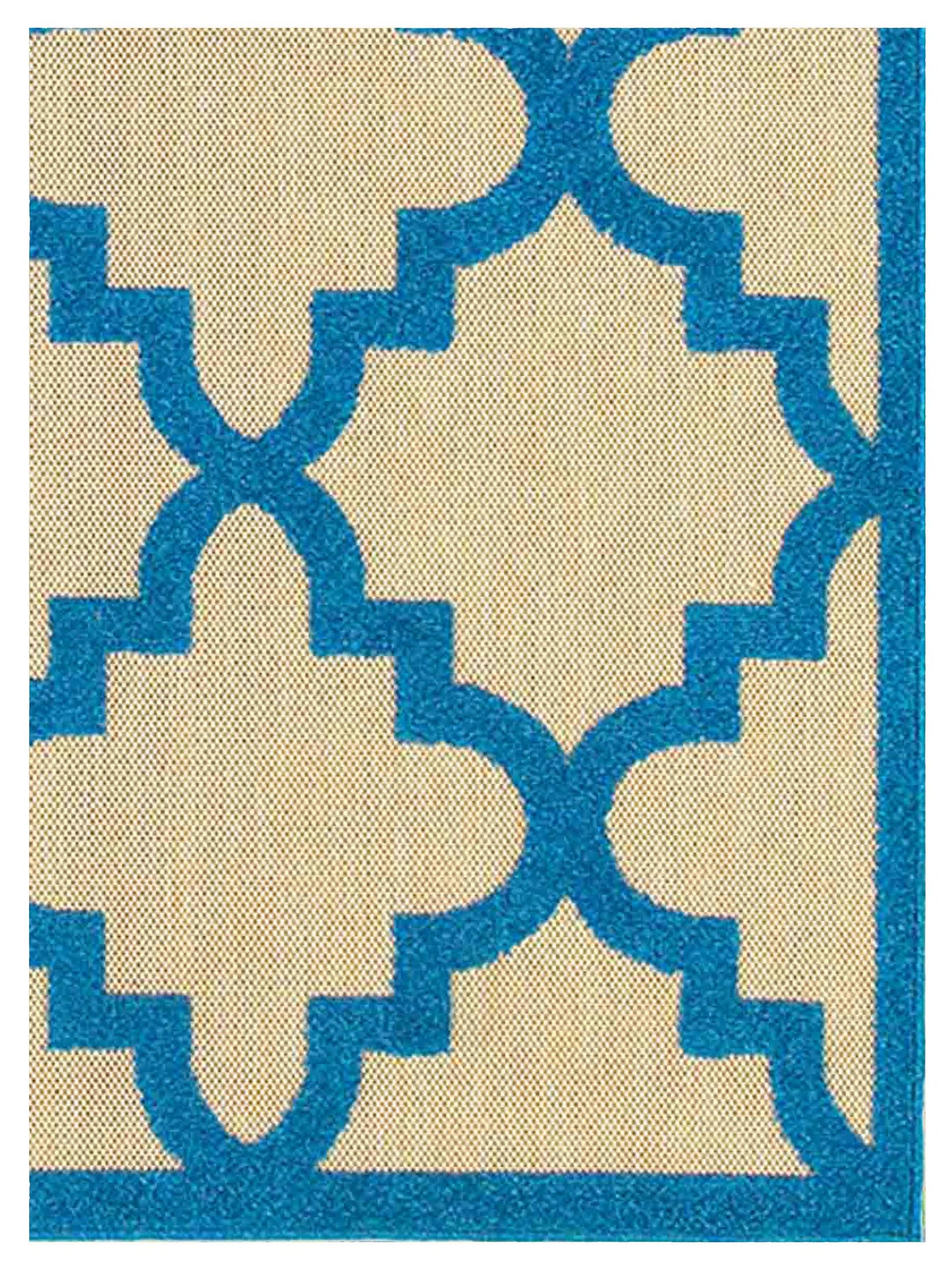 Oriental Weavers CAYMAN 660L9 Sand Blue Outdoor Machinemade Rug