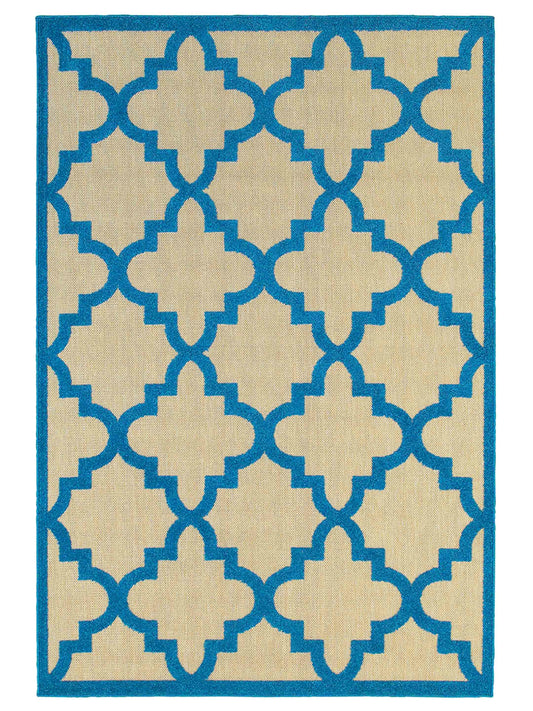 Oriental Weavers CAYMAN 660L9 Sand Outdoor Machinemade Rug