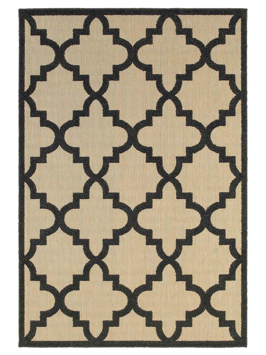 Oriental Weavers CAYMAN 660N9 Sand Outdoor Machinemade Rug