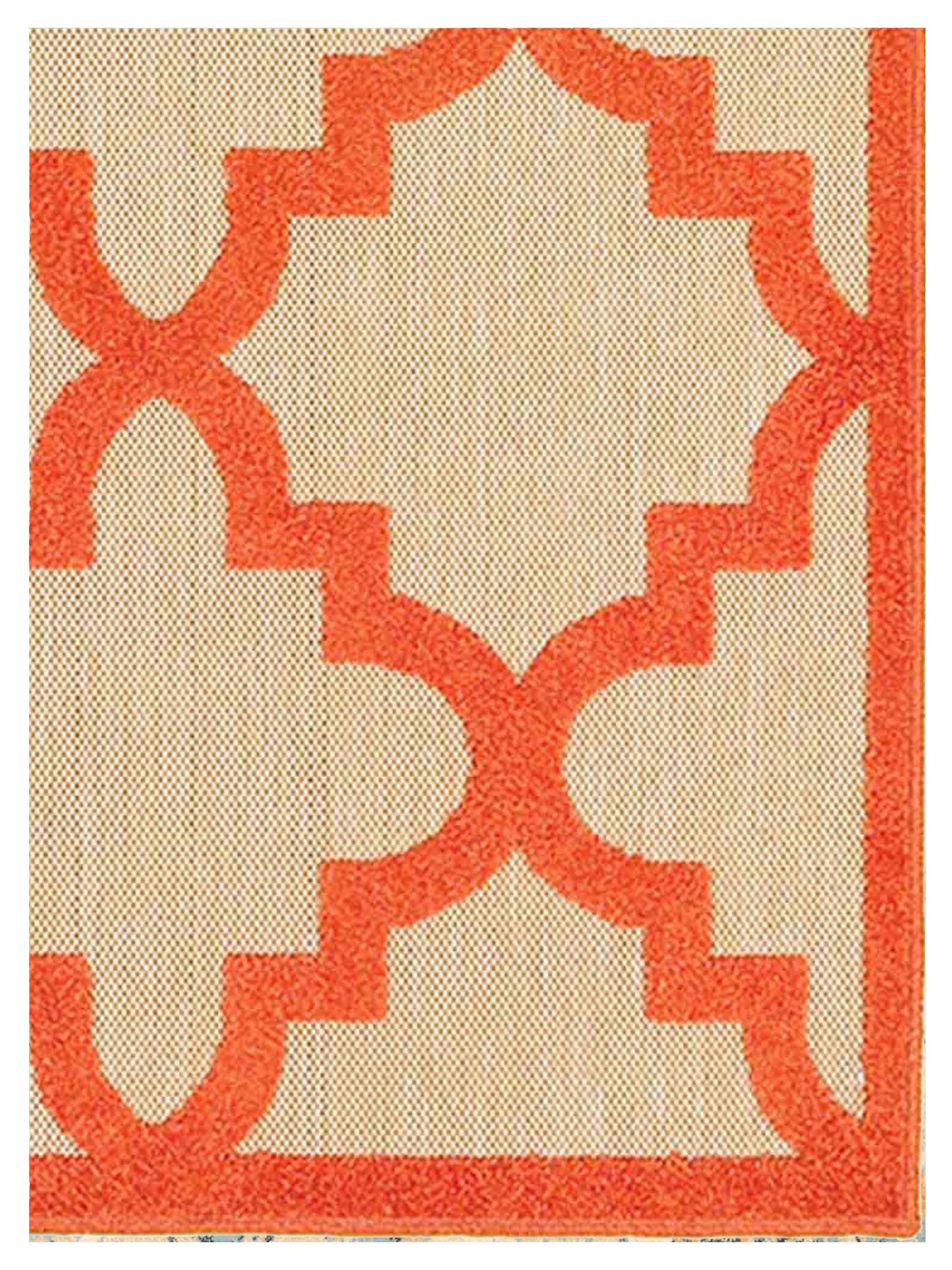 Oriental Weavers CAYMAN 660O9 Sand Orange Outdoor Machinemade Rug