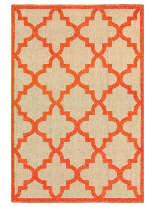 Oriental Weavers CAYMAN 660O9 Sand Outdoor Machinemade Rug