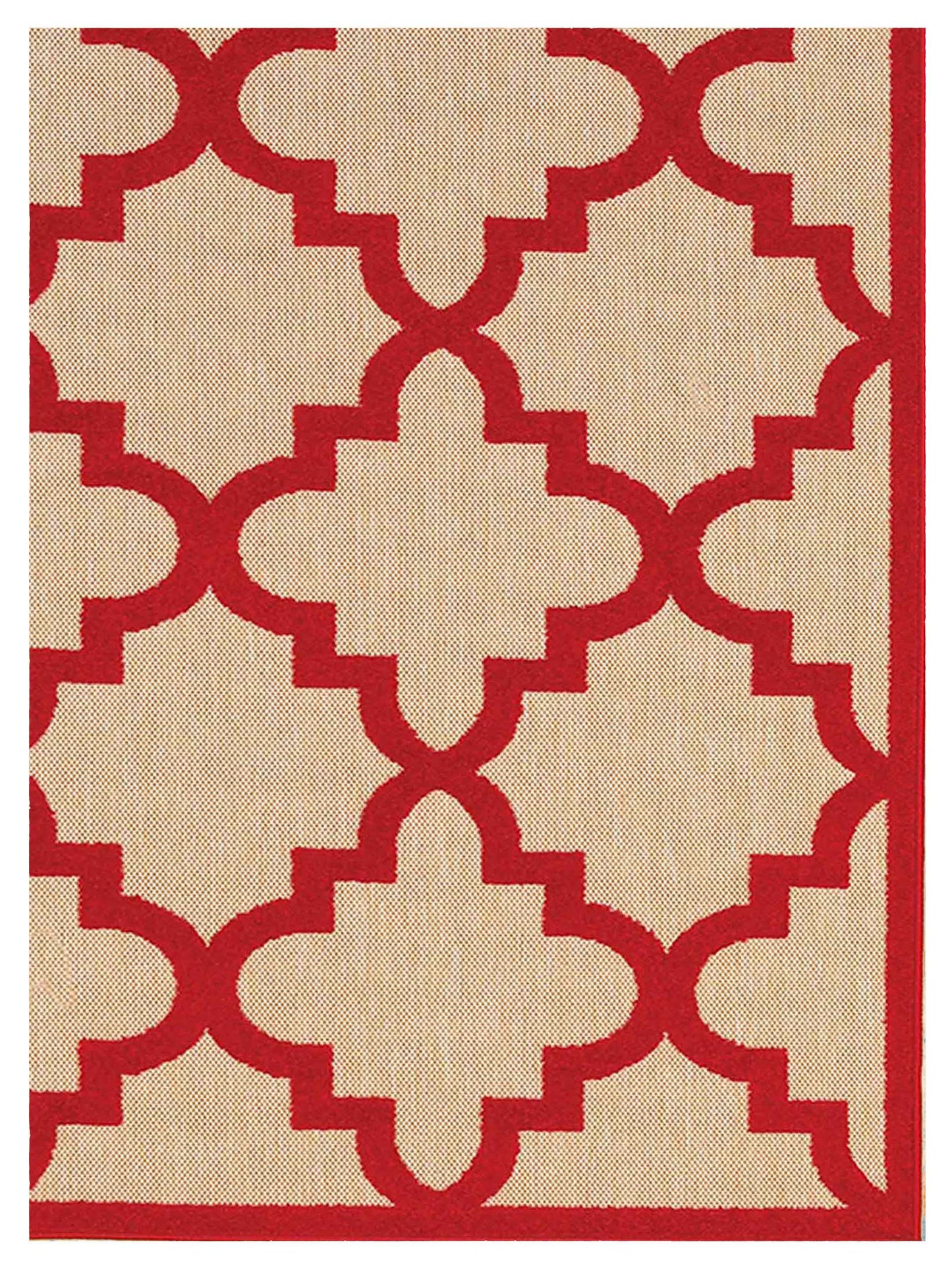 Oriental Weavers CAYMAN 660R9 Sand Red Outdoor Machinemade Rug