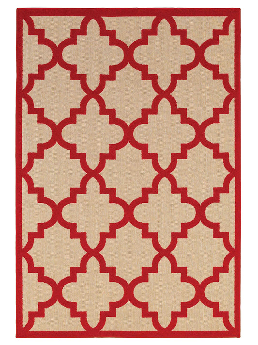 Oriental Weavers CAYMAN 660R9 Sand Outdoor Machinemade Rug