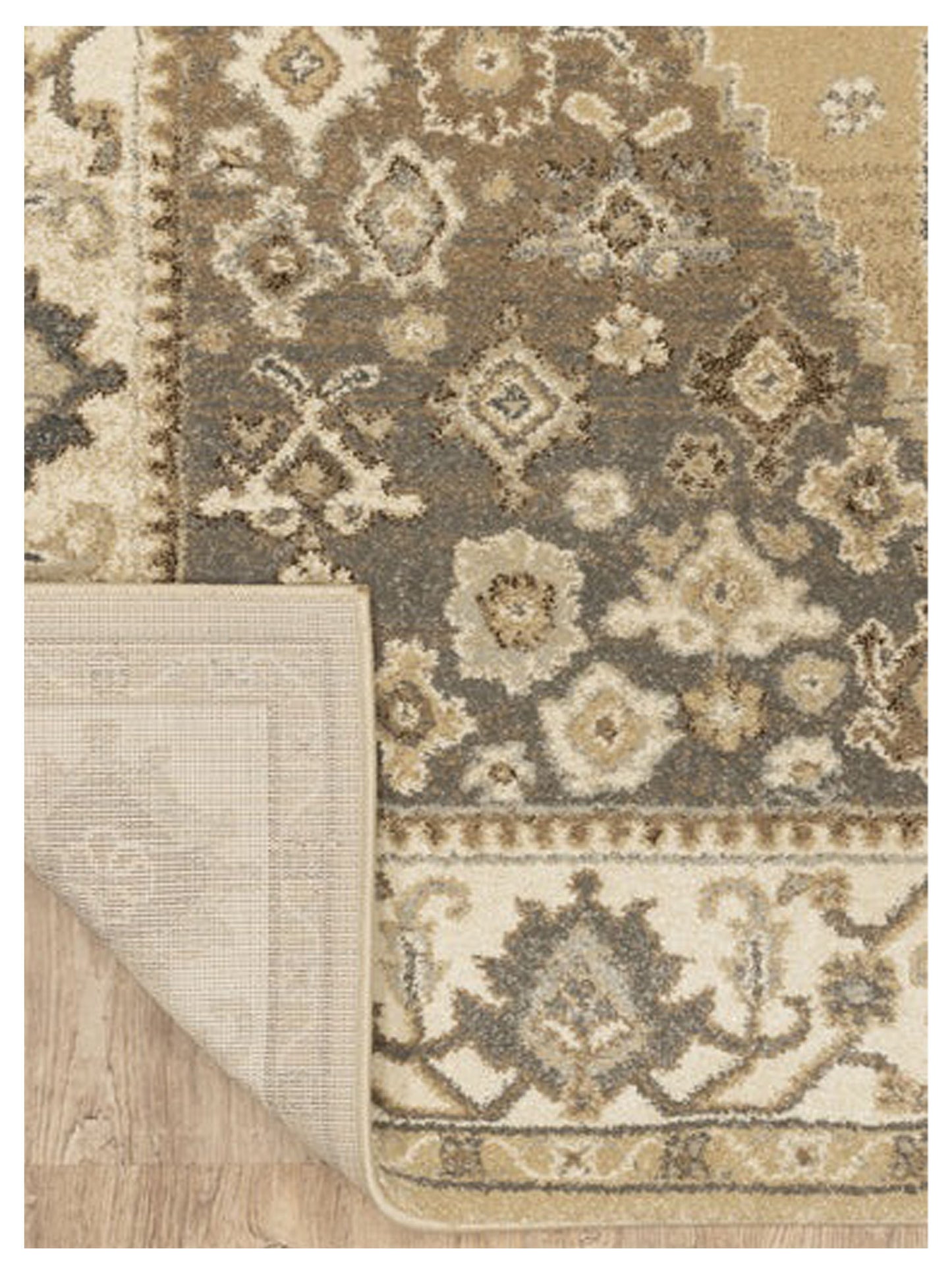 Oriental Weavers FLORENCE 661I6 Beige Grey Traditional Machinemade Rug