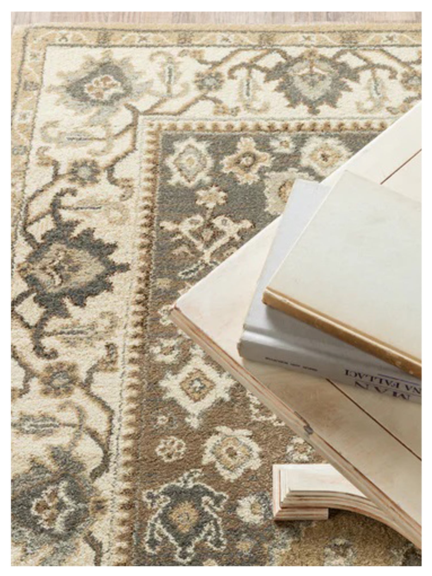 Oriental Weavers FLORENCE 661I6 Beige Grey Traditional Machinemade Rug