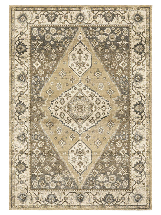 Oriental Weavers FLORENCE 661I6 Beige Traditional Machinemade Rug