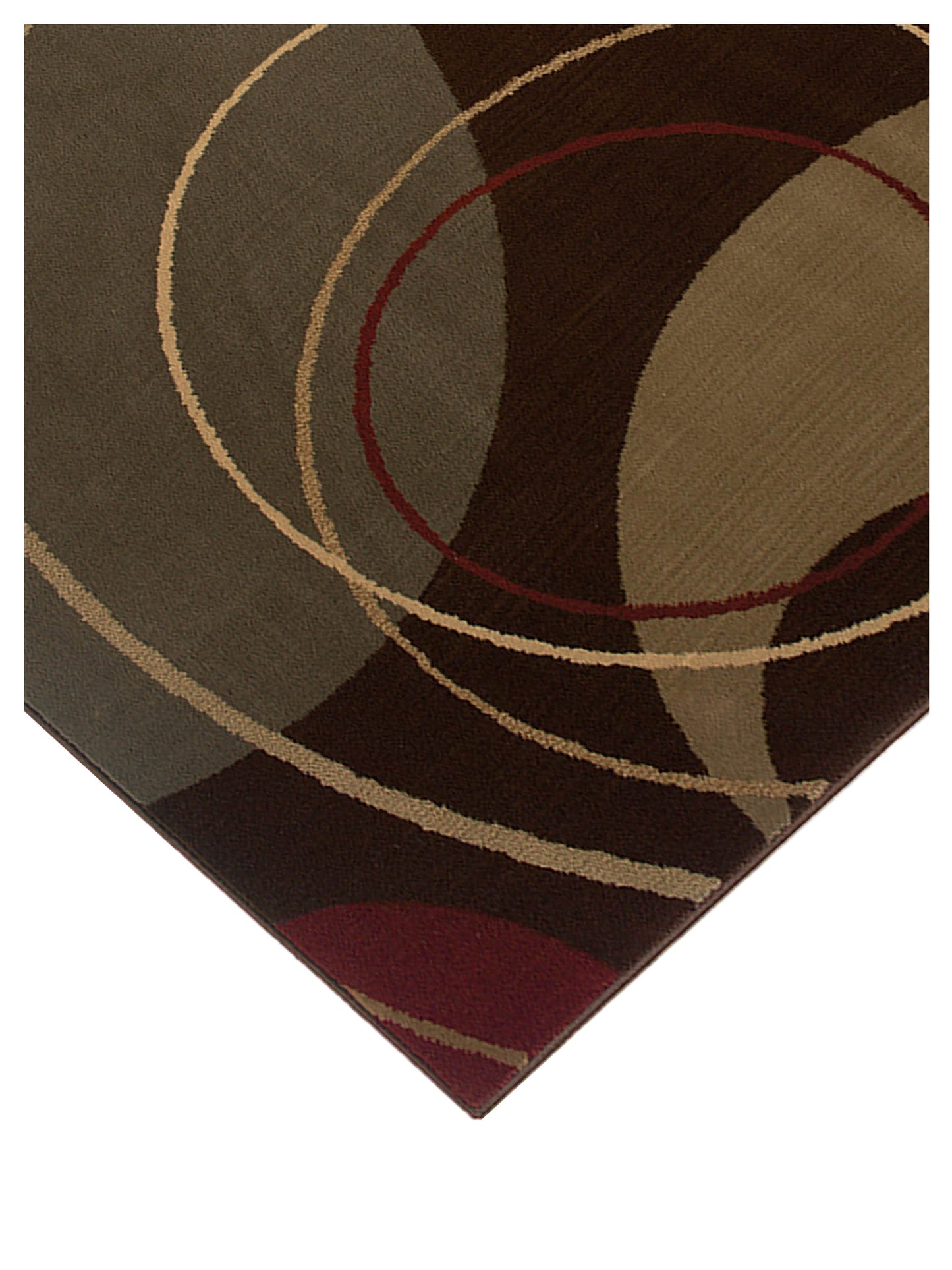 Oriental Weavers Amelia 662K6 Brown Red Contemporary Machinemade Rug