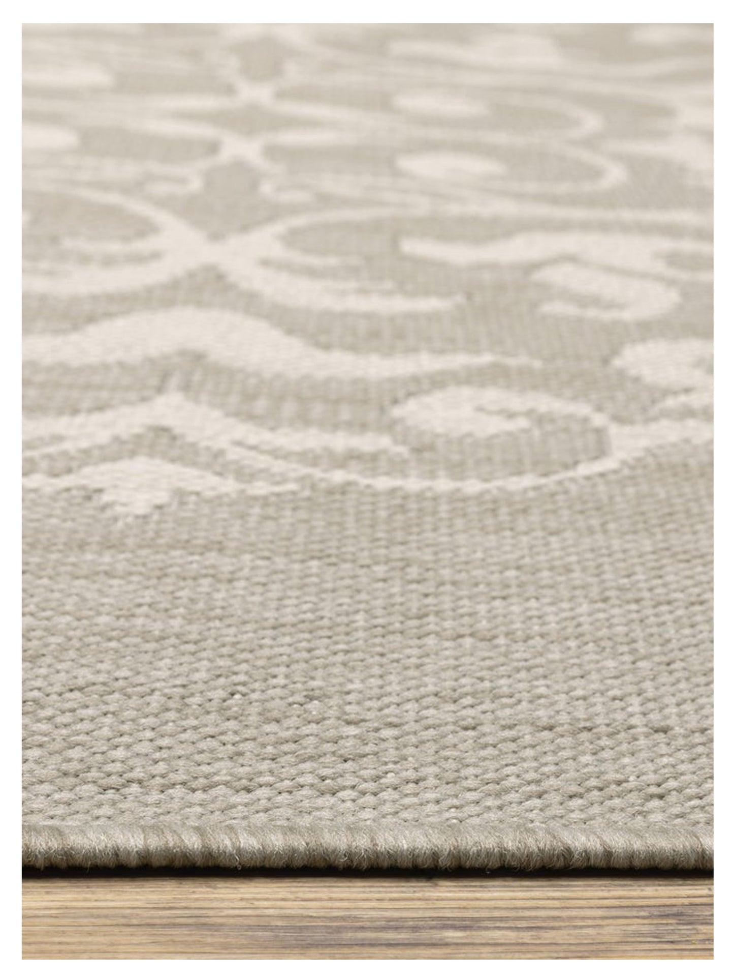 Oriental Weavers PORTOFINO 6649W Grey Ivory Outdoor Machinemade Rug