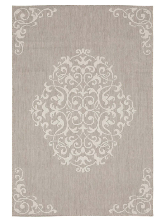 Oriental Weavers PORTOFINO 6649W Grey Outdoor Machinemade Rug