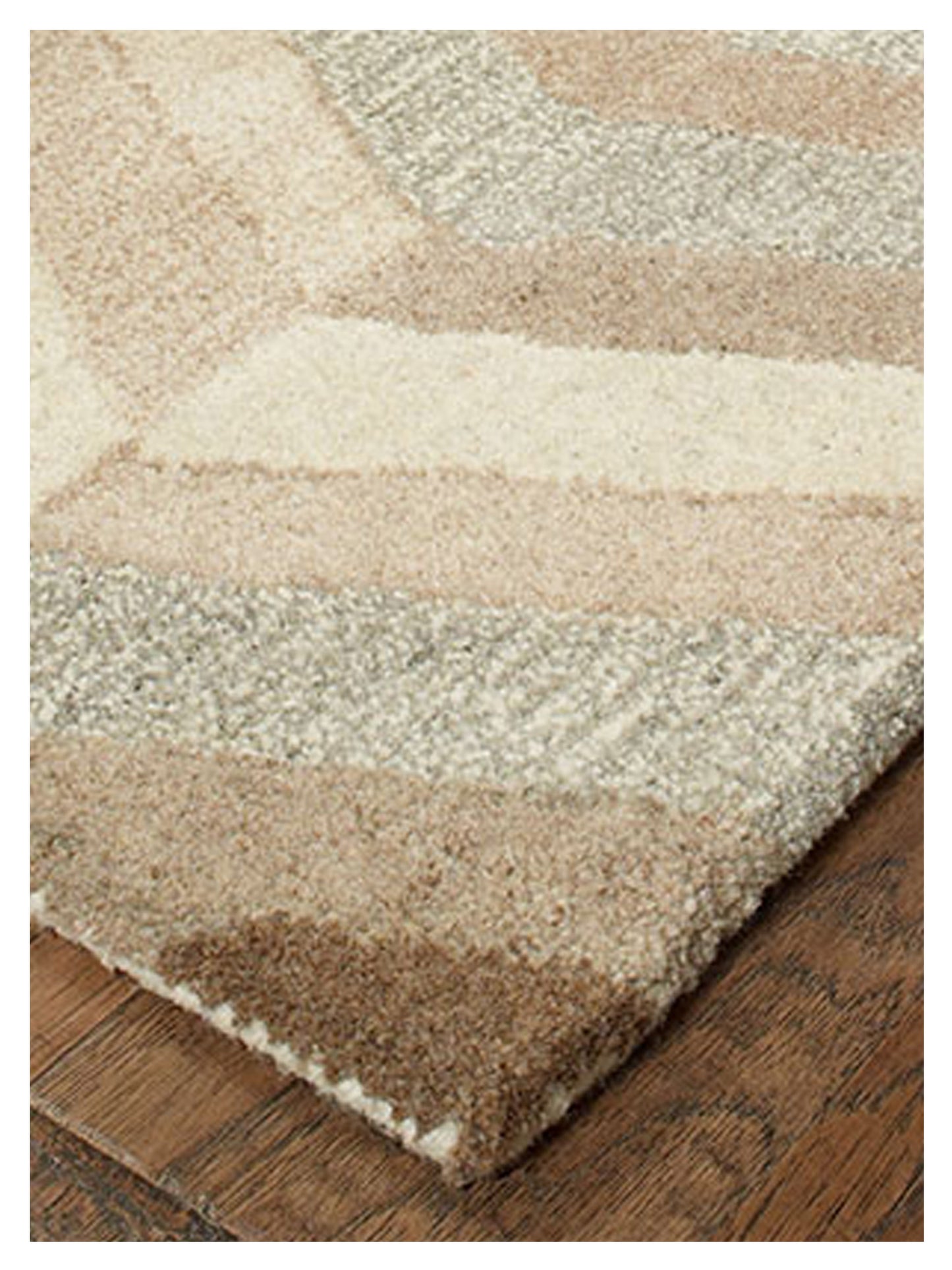 Oriental Weavers INFUSED 67005 Beige Grey Casual Tufted Rug