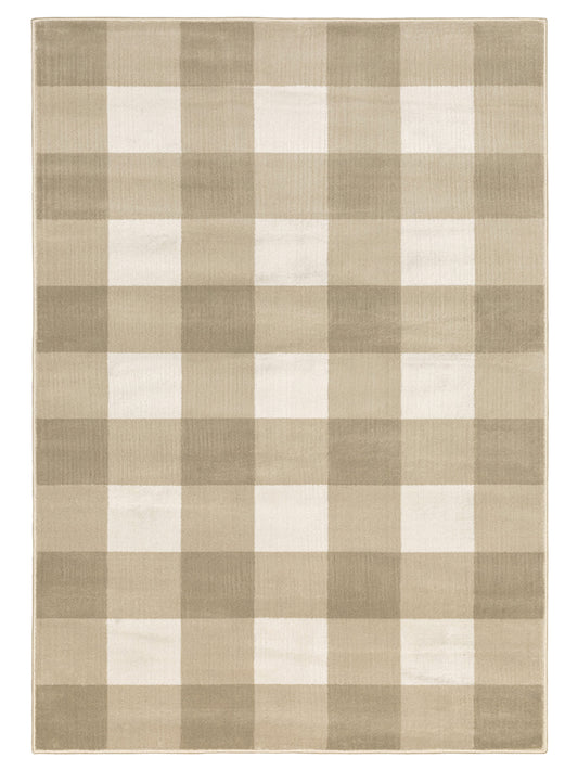 Oriental Weavers GEORGIA 678A0 Beige Casual Machinemade Rug