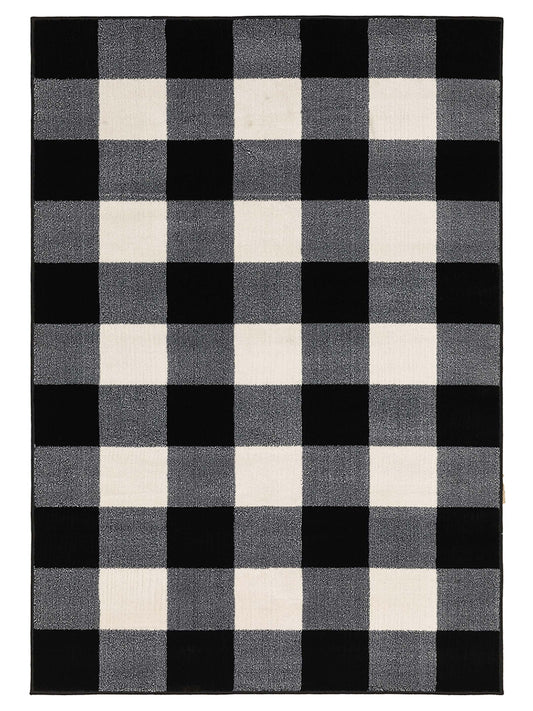 Oriental Weavers GEORGIA 678D0 Black Casual Machinemade Rug