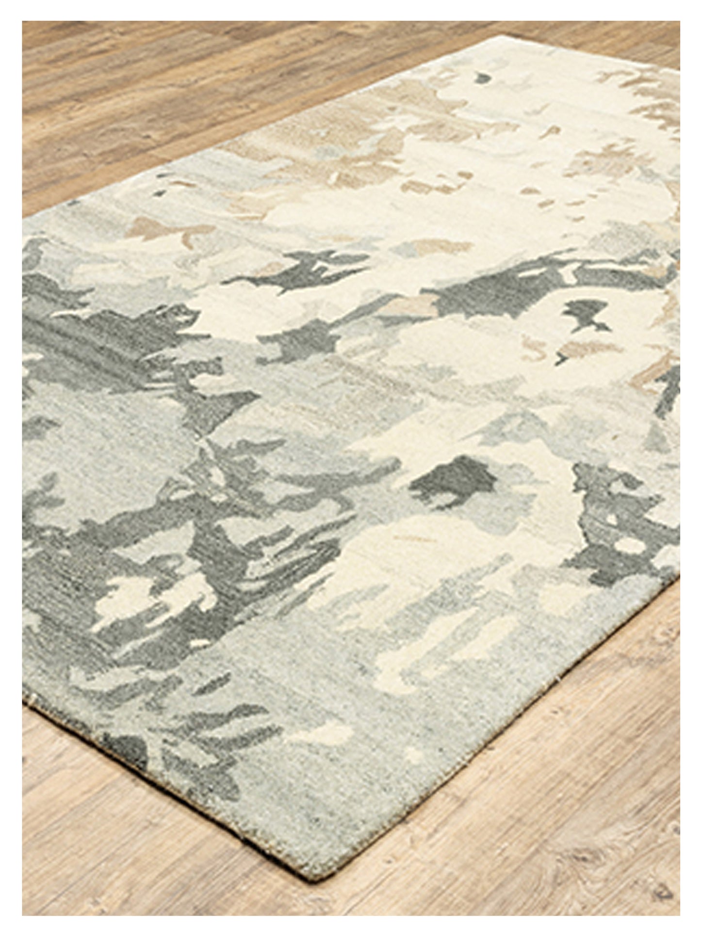 Oriental Weavers Anastasia 68009 Beige Charcoal Contemporary Machinemade Rug