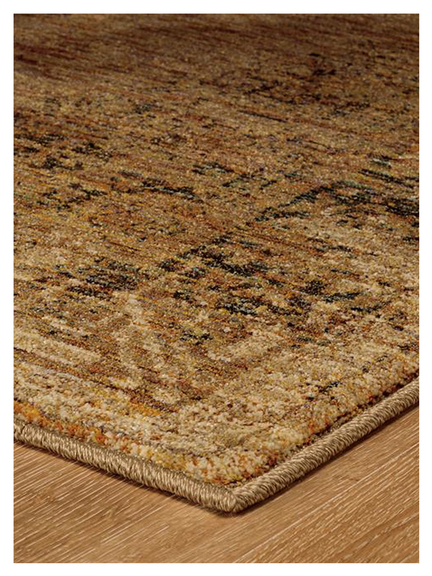 Oriental Weavers ANDORRA 6845D Gold Brown Casual Machinemade Rug