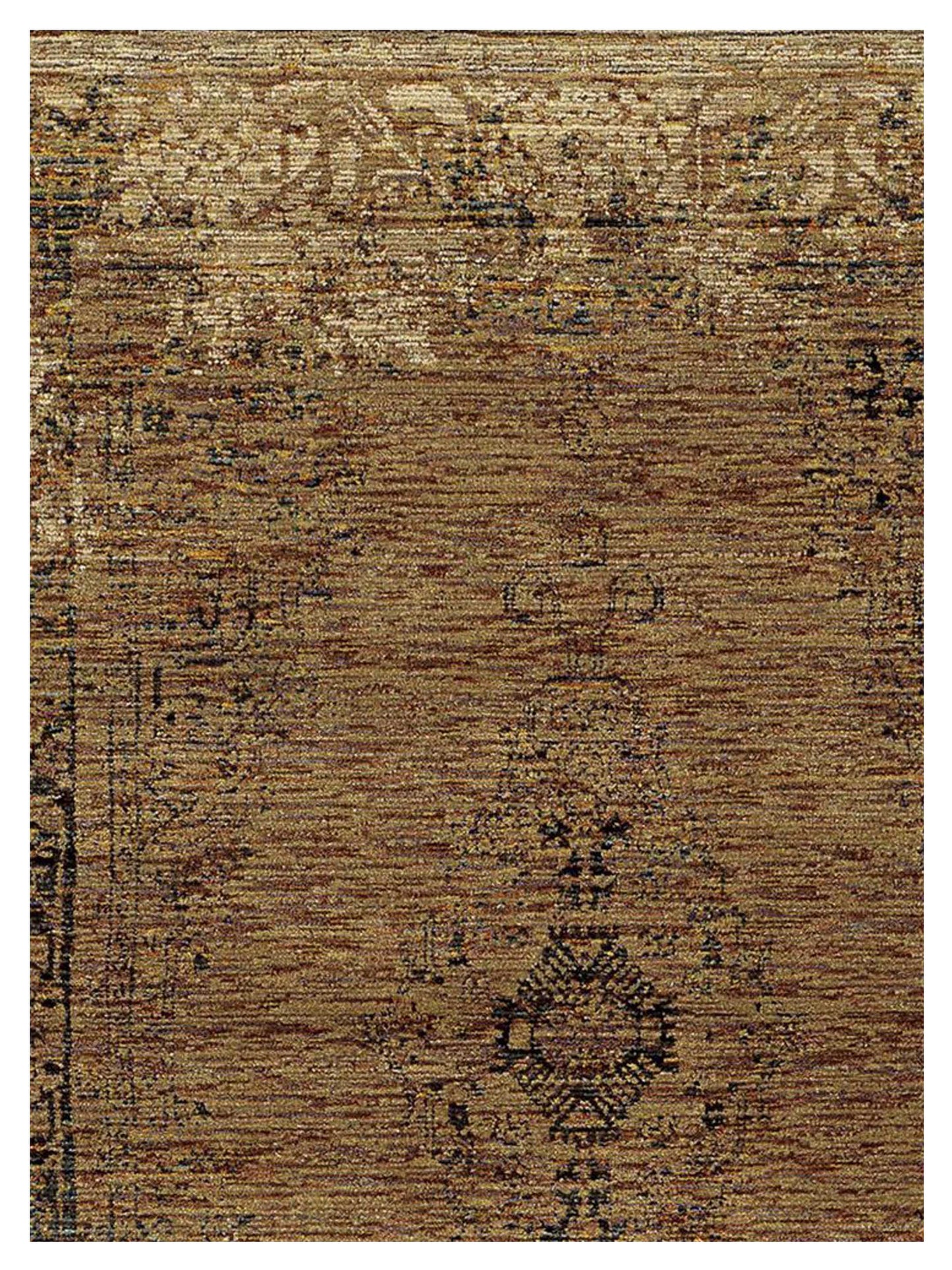 Oriental Weavers ANDORRA 6845D Gold Brown Casual Machinemade Rug