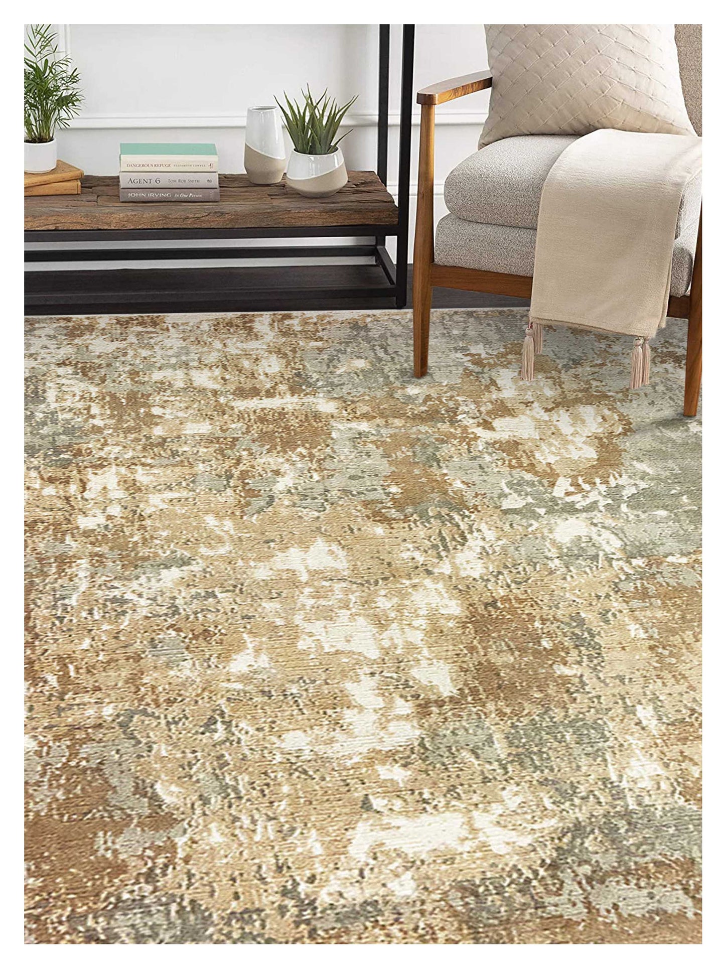 Oriental Weavers FORMATIONS 70003 Grey Brown Casual Loom Rug