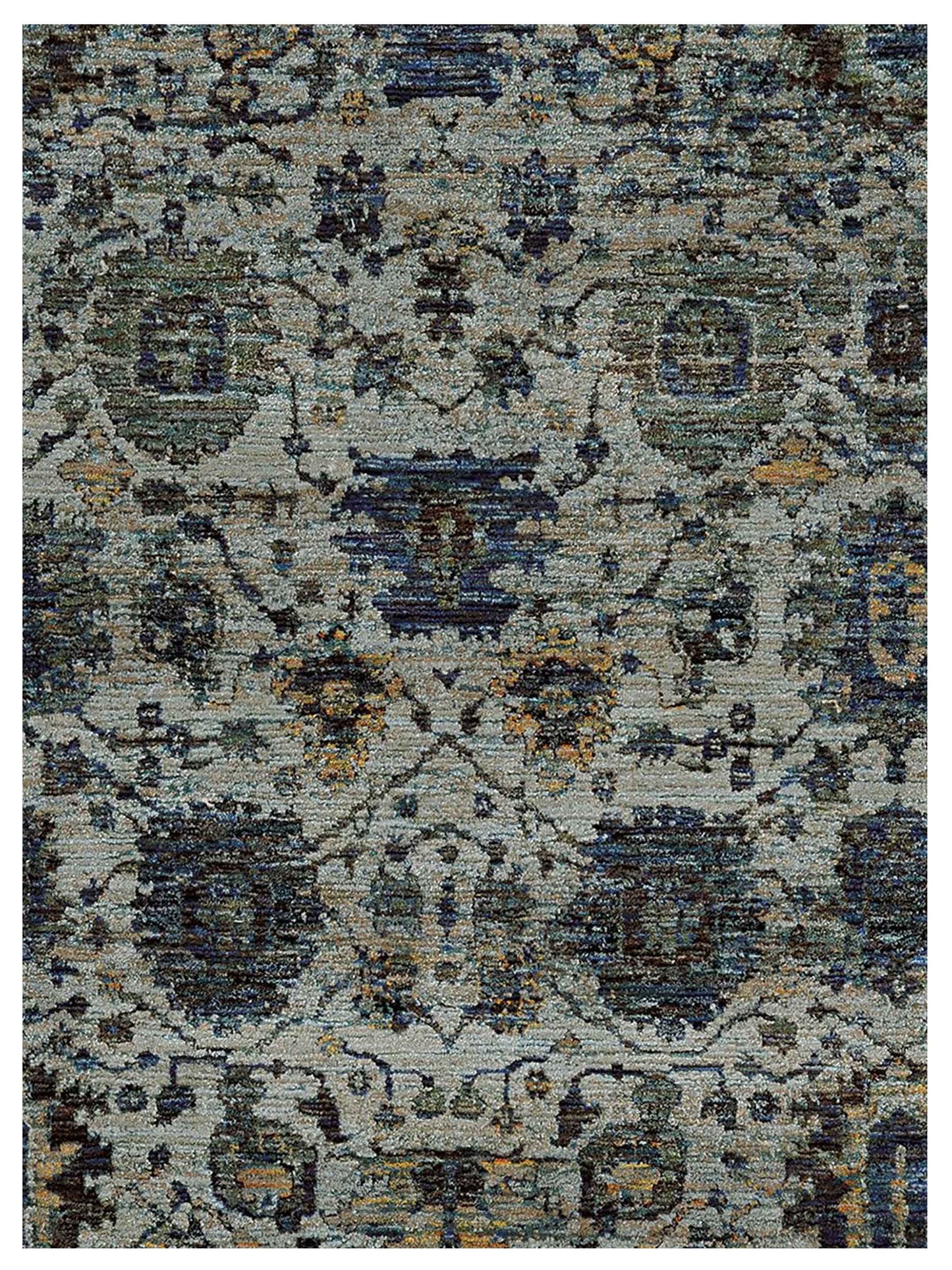 Oriental Weavers ANDORRA 7120A Blue Navy Casual Machinemade Rug