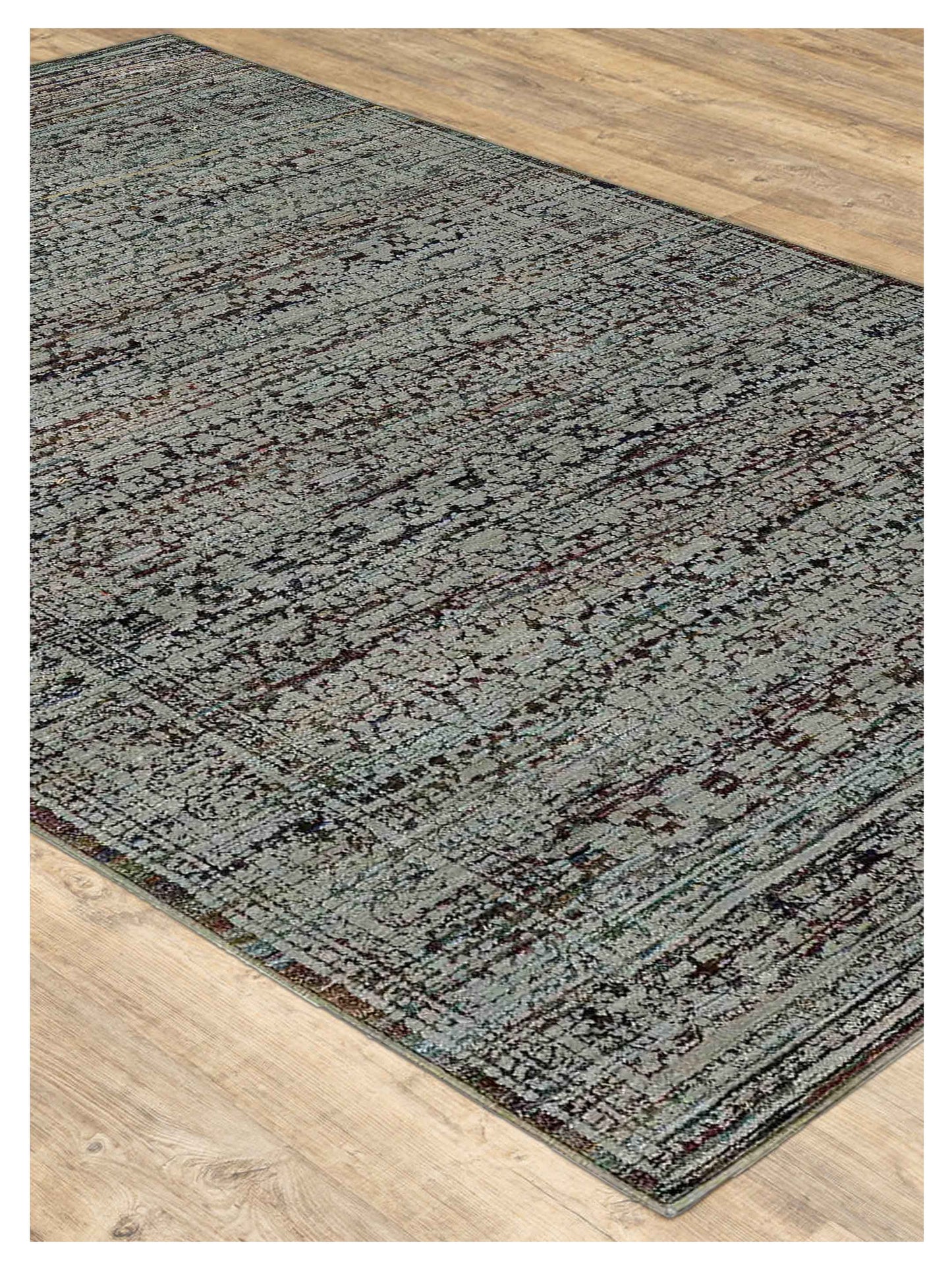 Oriental Weavers ANDORRA 7127A Blue Purple Casual Machinemade Rug