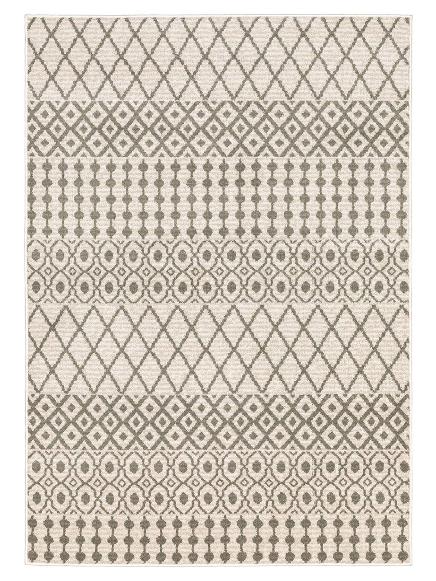 Oriental Weavers GEORGIA 717B0 Ivory Casual Machinemade Rug