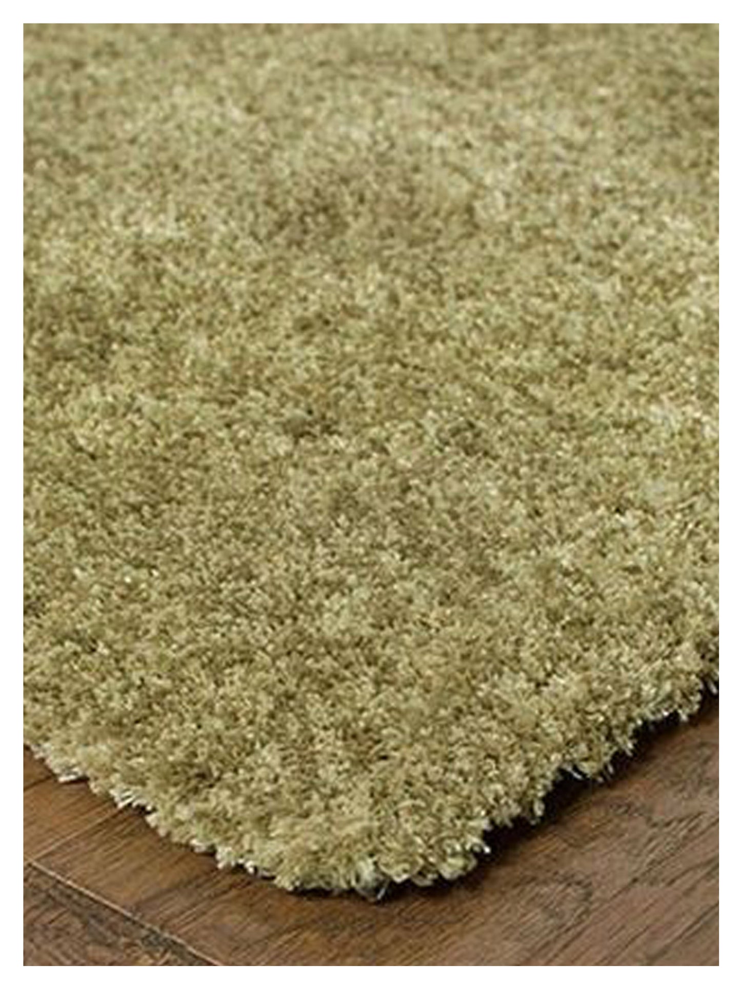 Oriental Weavers Heavenly 73403 Green Green Shag Woven Rug