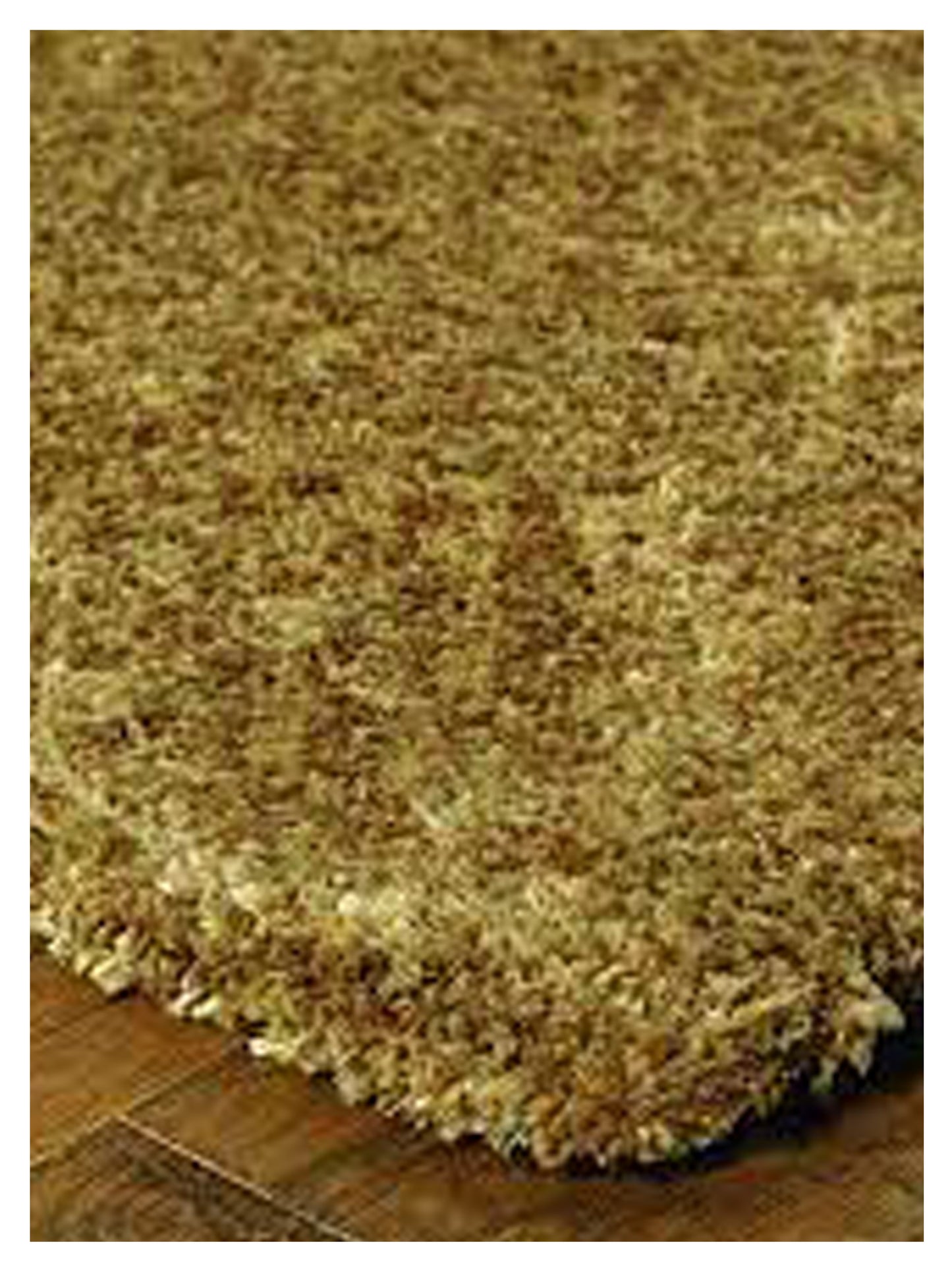 Oriental Weavers Heavenly 73405 Gold Gold Shag Woven Rug