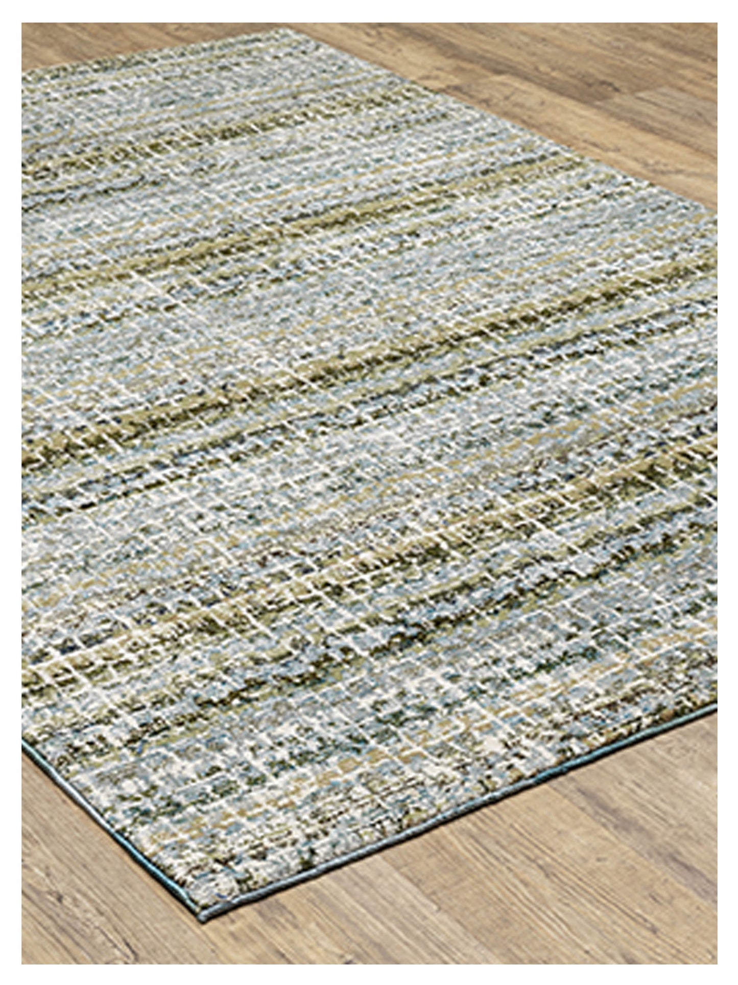 Oriental Weavers Atlas 747B0 Blue Green Casual Machinemade Rug