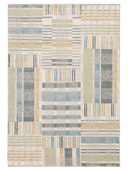 Oriental Weavers Atlas 752E0 Blue Casual Machinemade Rug