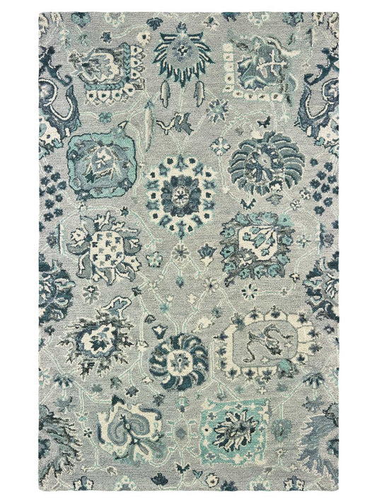 Oriental Weavers ZAHRA 75508 Grey Casual Tufted Rug