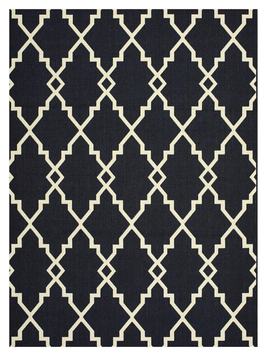 Oriental Weavers MARINA 7763K Black Outdoor Machinemade Rug