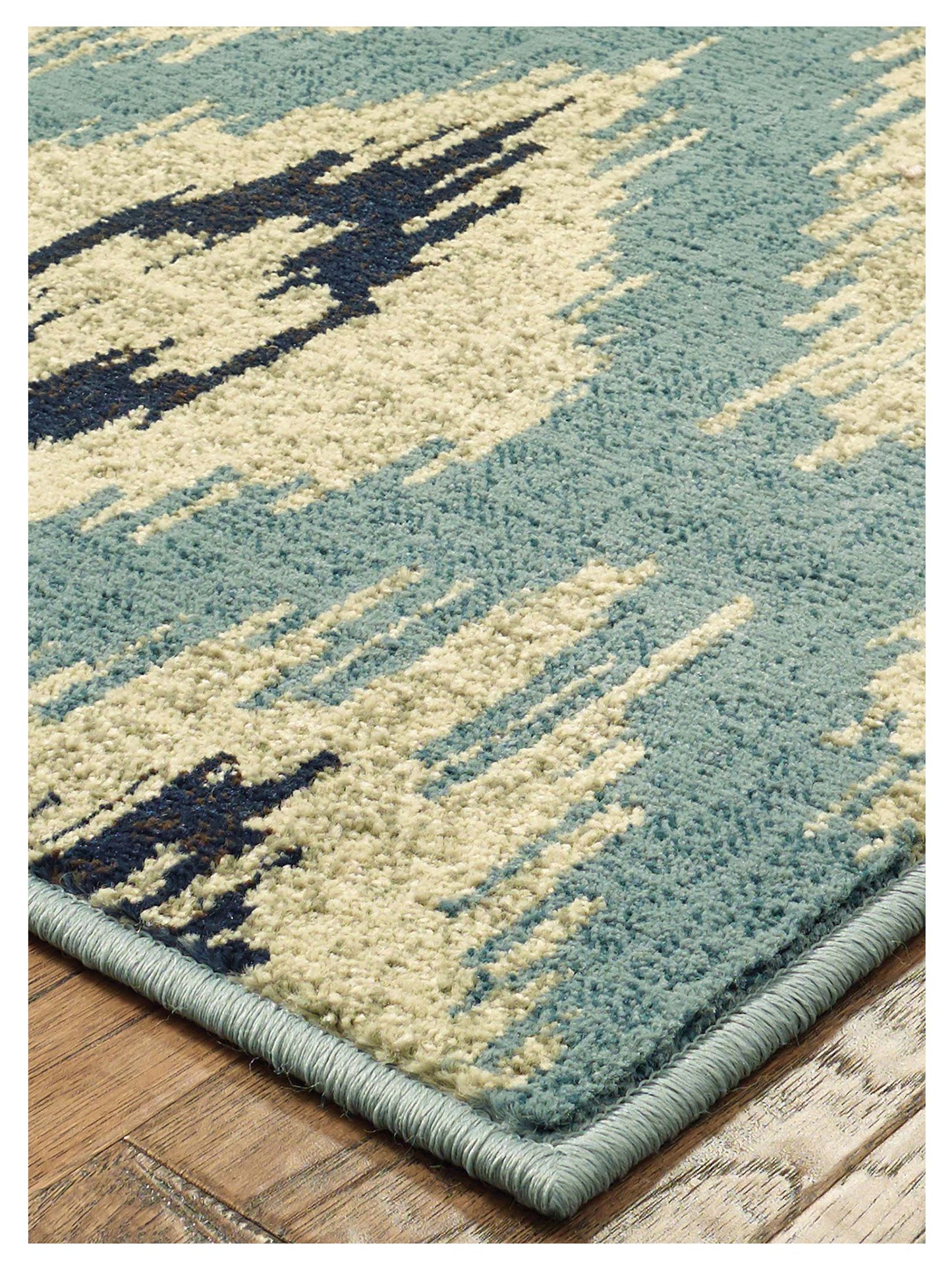 Oriental Weavers LINDEN 7825C Blue Grey Casual Machinemade Rug