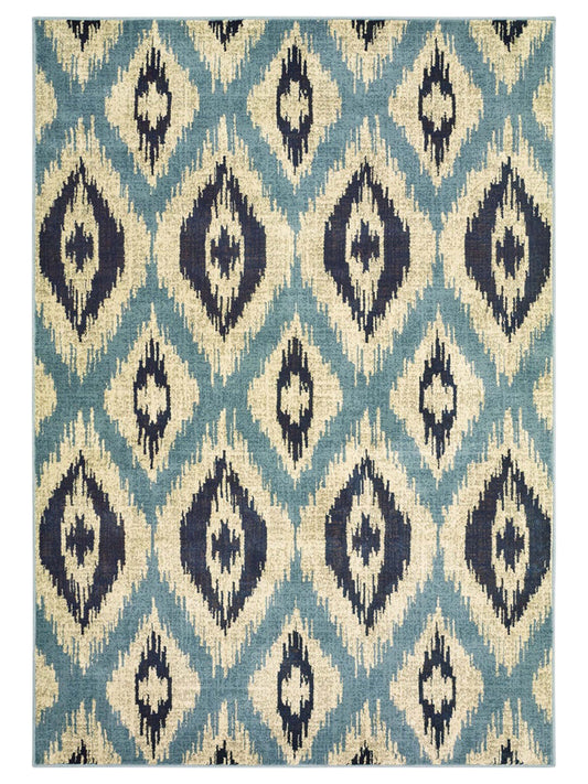 Oriental Weavers LINDEN 7825C Blue Casual Machinemade Rug