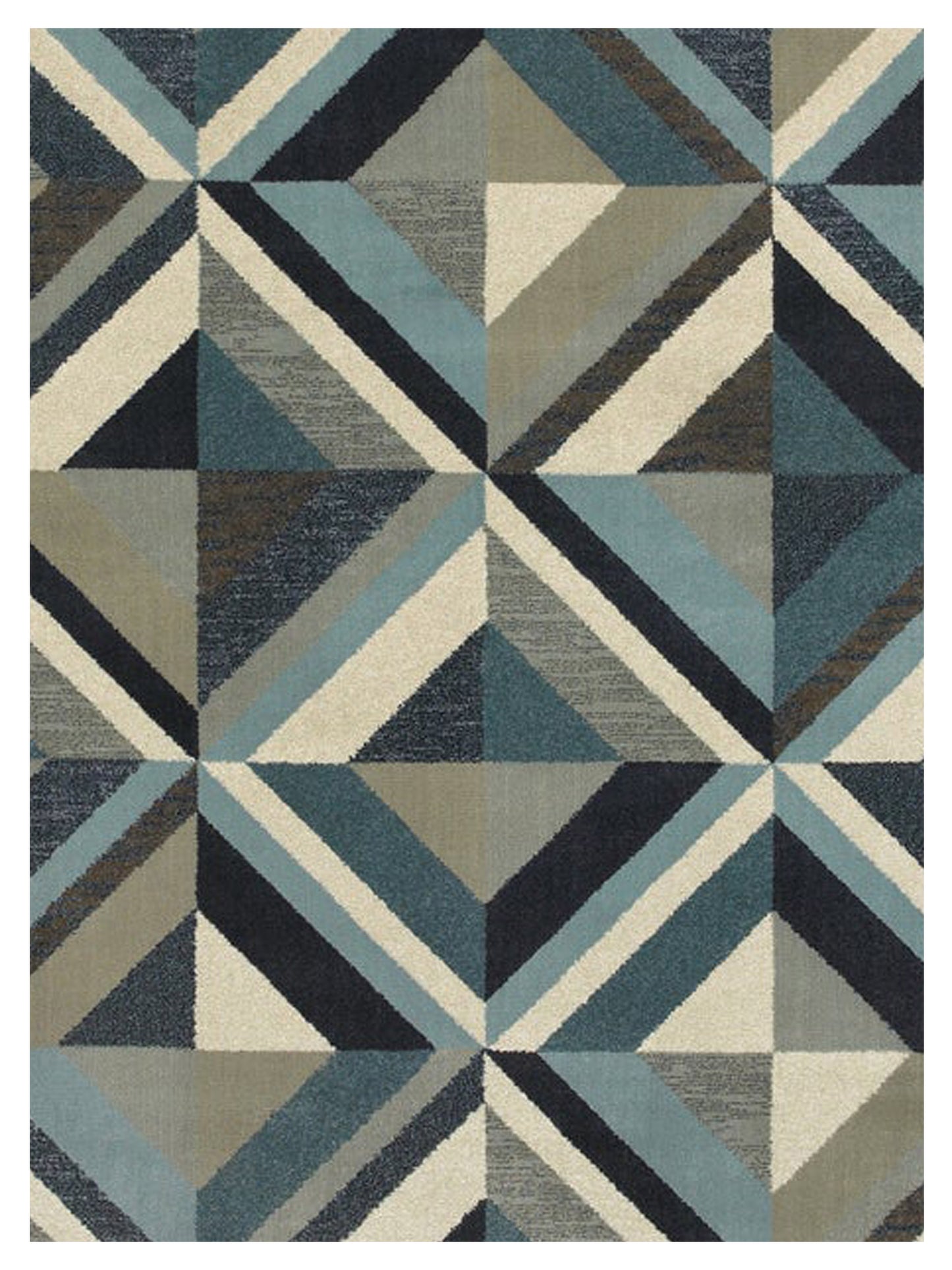 Oriental Weavers LINDEN 7902A Blue Grey Casual Machinemade Rug