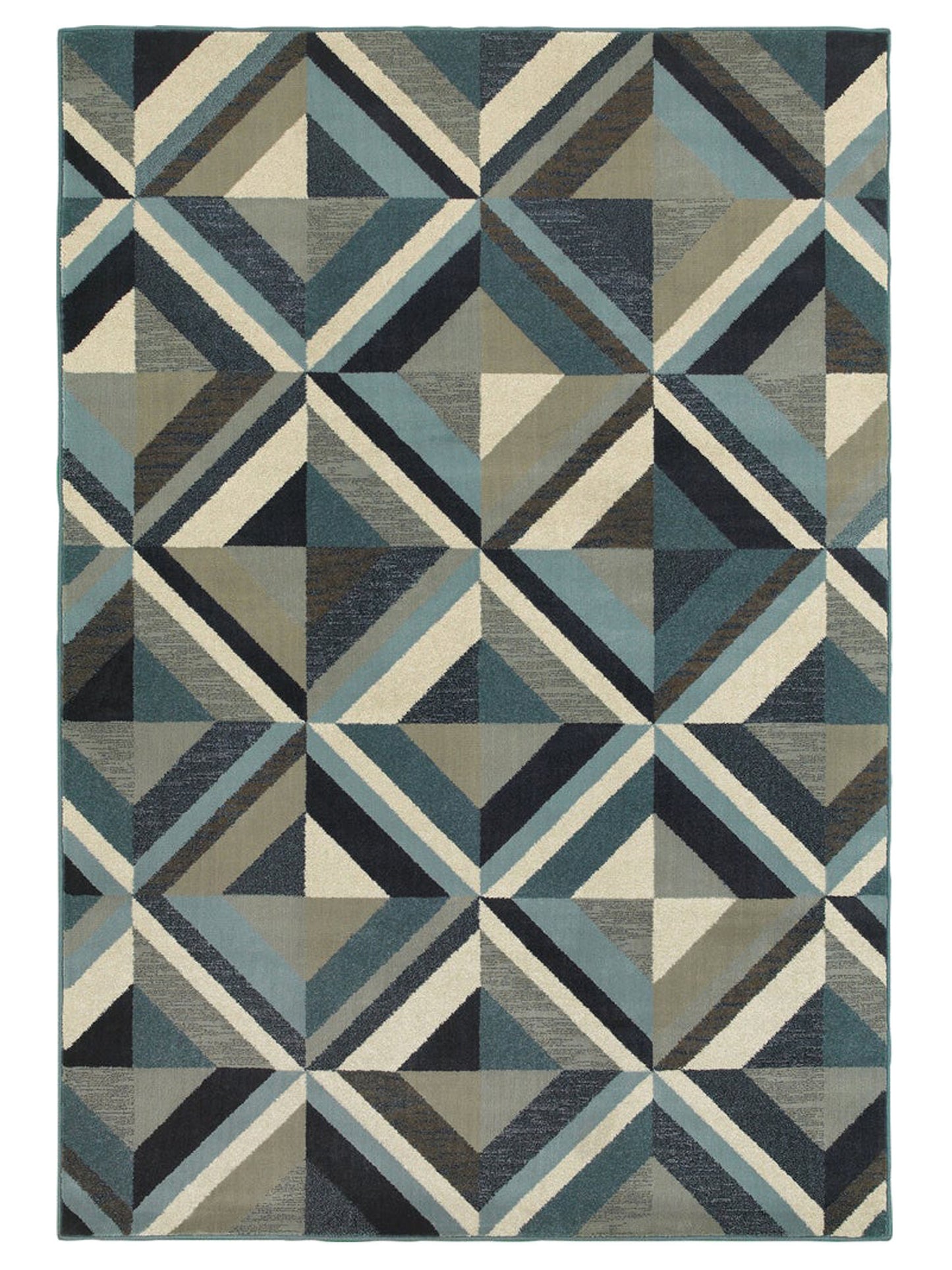 Oriental Weavers LINDEN 7902A Blue Casual Machinemade Rug