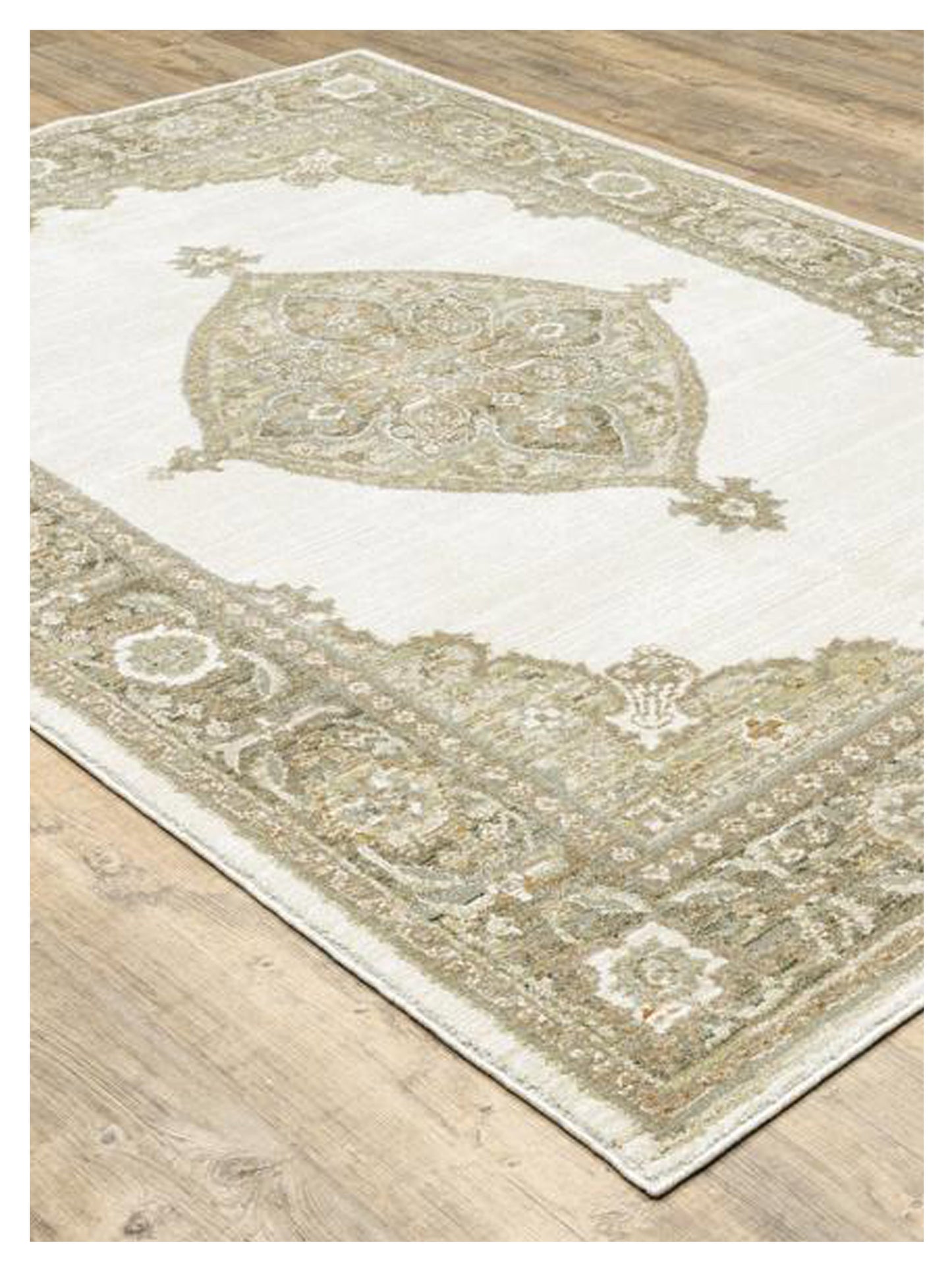 Oriental Weavers ANDORRA 7939D Beige Ivory Traditional Machinemade Rug