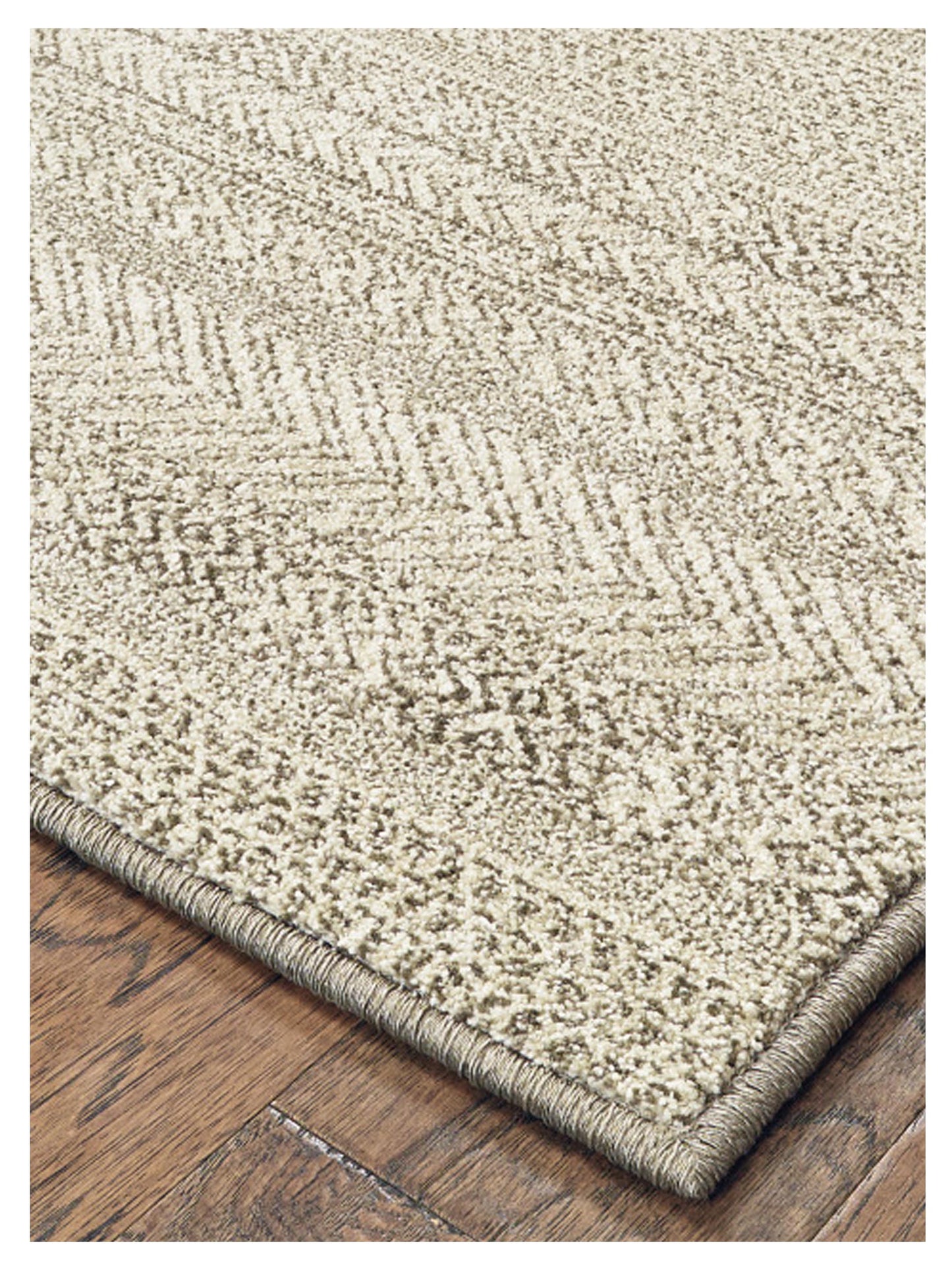 Oriental Weavers Richmond 801H3 Ivory Brown Casual Woven Rug