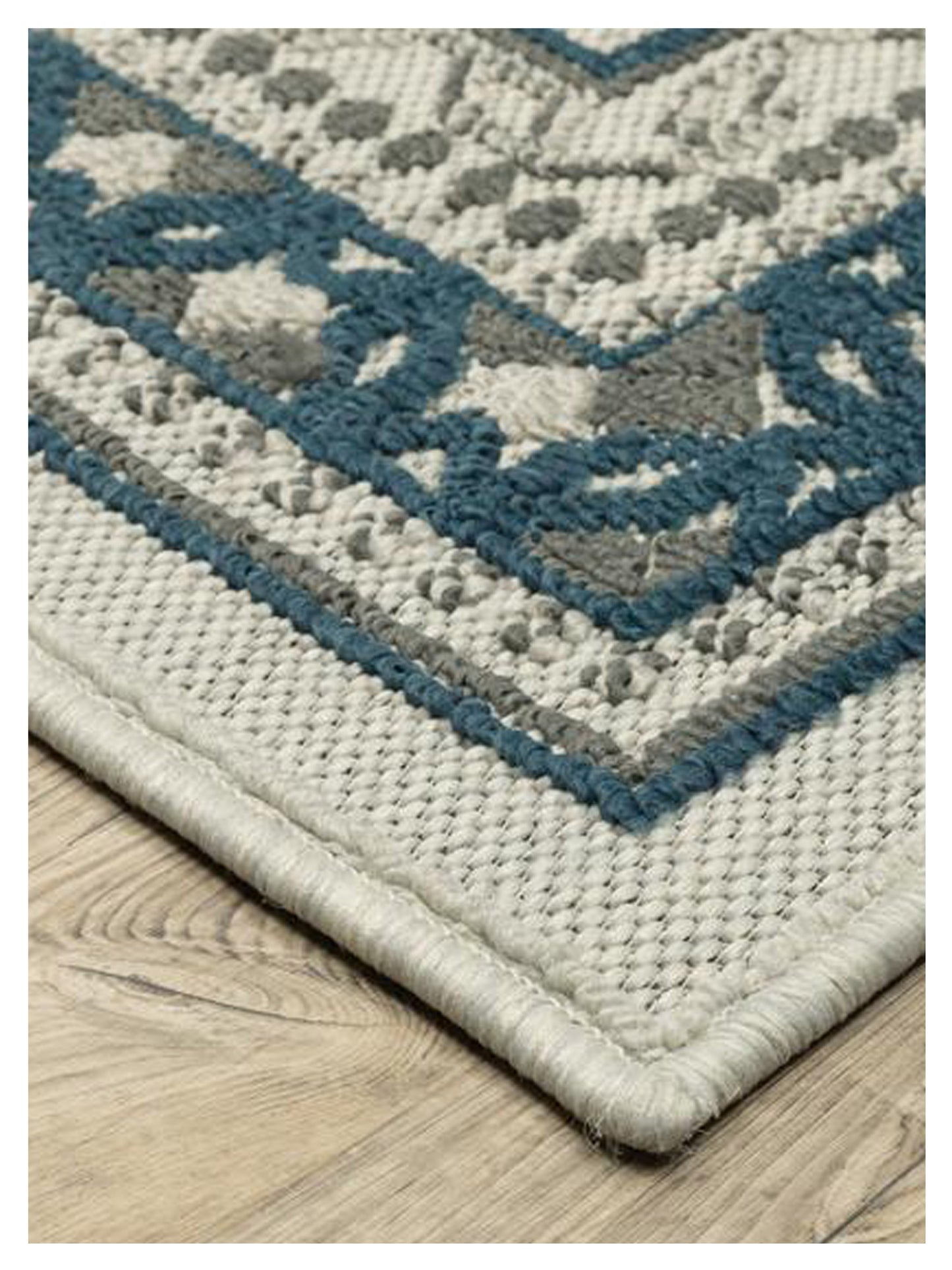 Oriental Weavers TORREY 8020W Beige Blue Outdoor Machinemade Rug