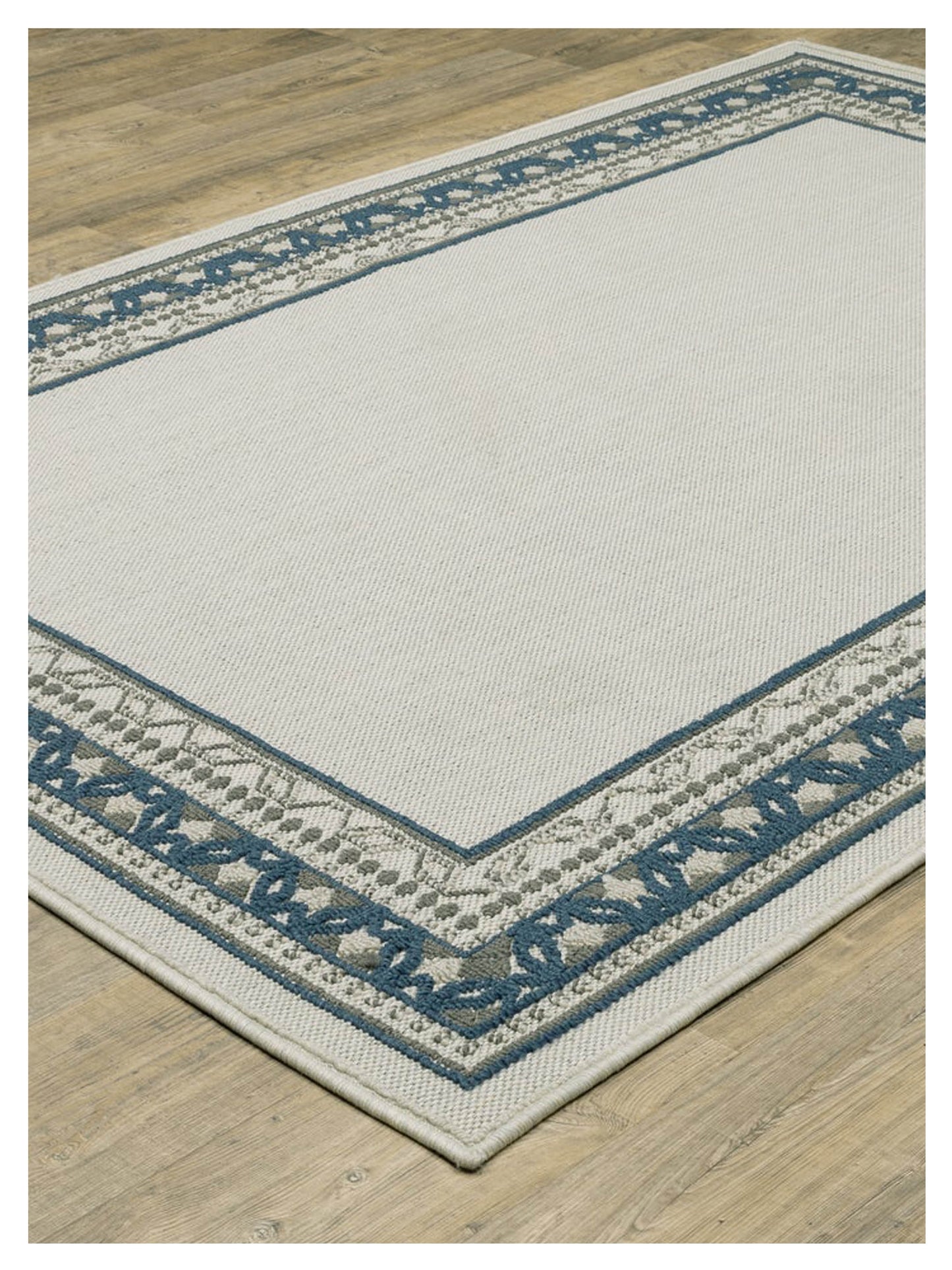 Oriental Weavers TORREY 8020W Beige Blue Outdoor Machinemade Rug