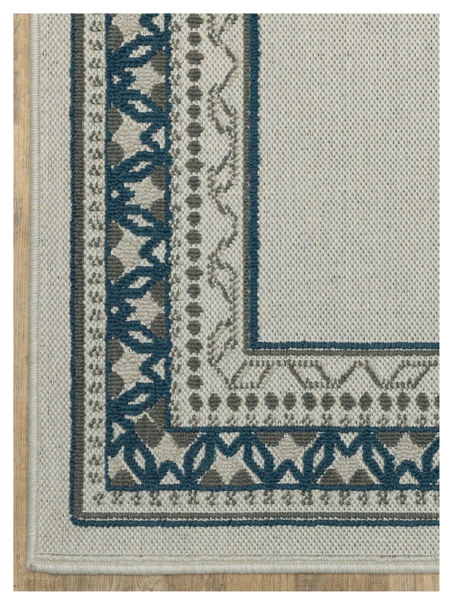 Oriental Weavers TORREY 8020W Beige Blue Outdoor Machinemade Rug