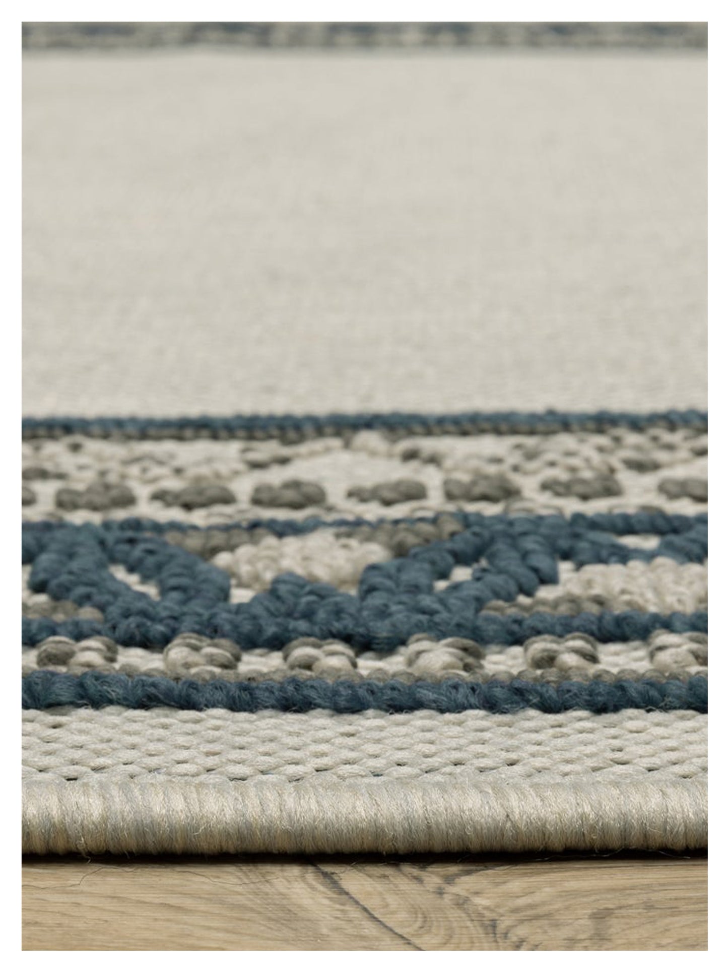 Oriental Weavers TORREY 8020W Beige Blue Outdoor Machinemade Rug